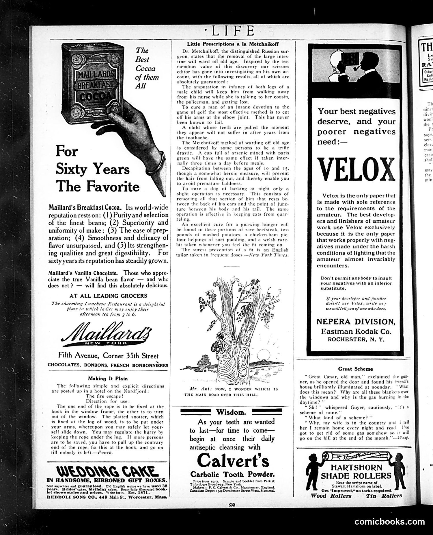 Life — October 14, 1909 — page 32 of 36