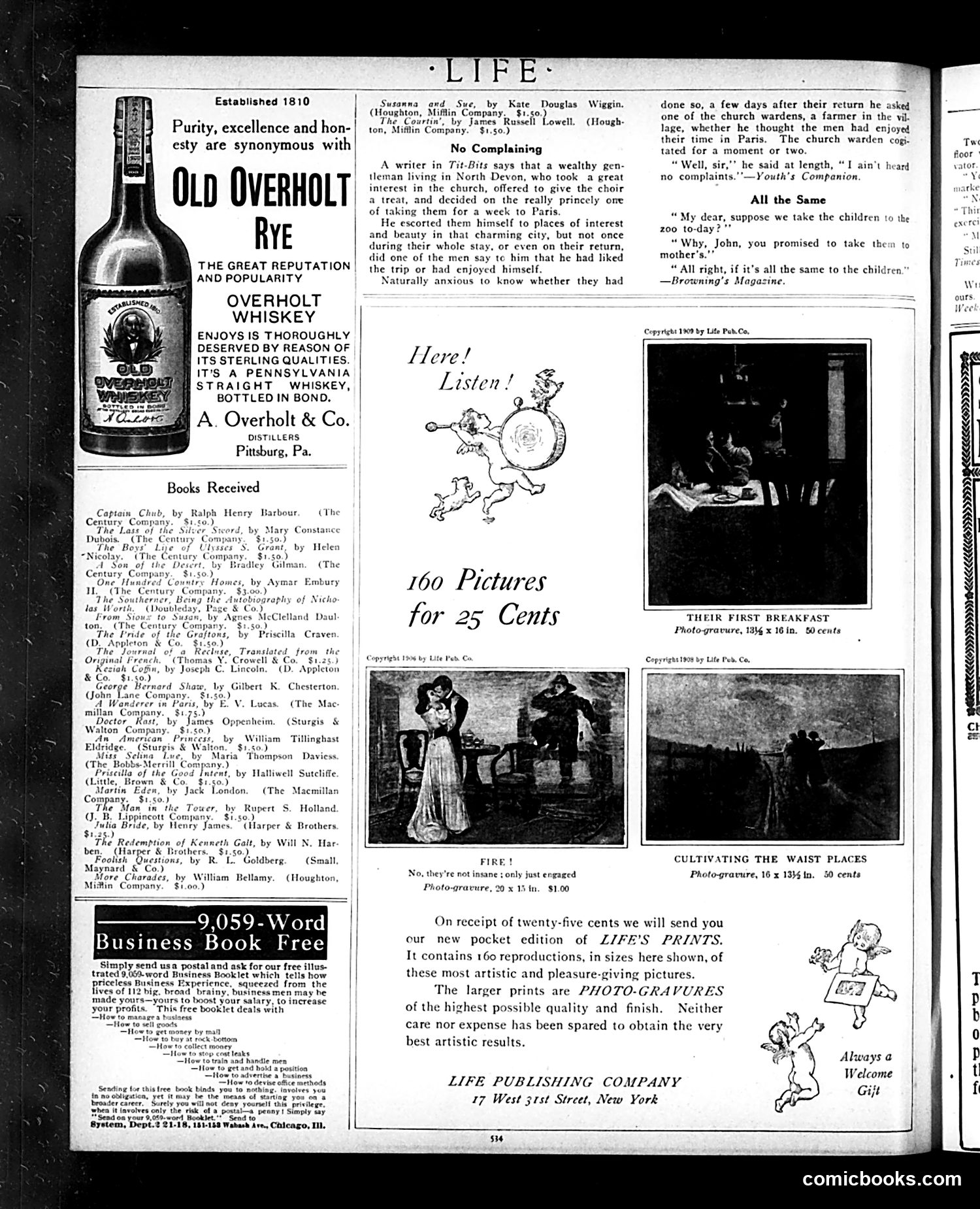 Life — October 14, 1909 — page 34 of 36