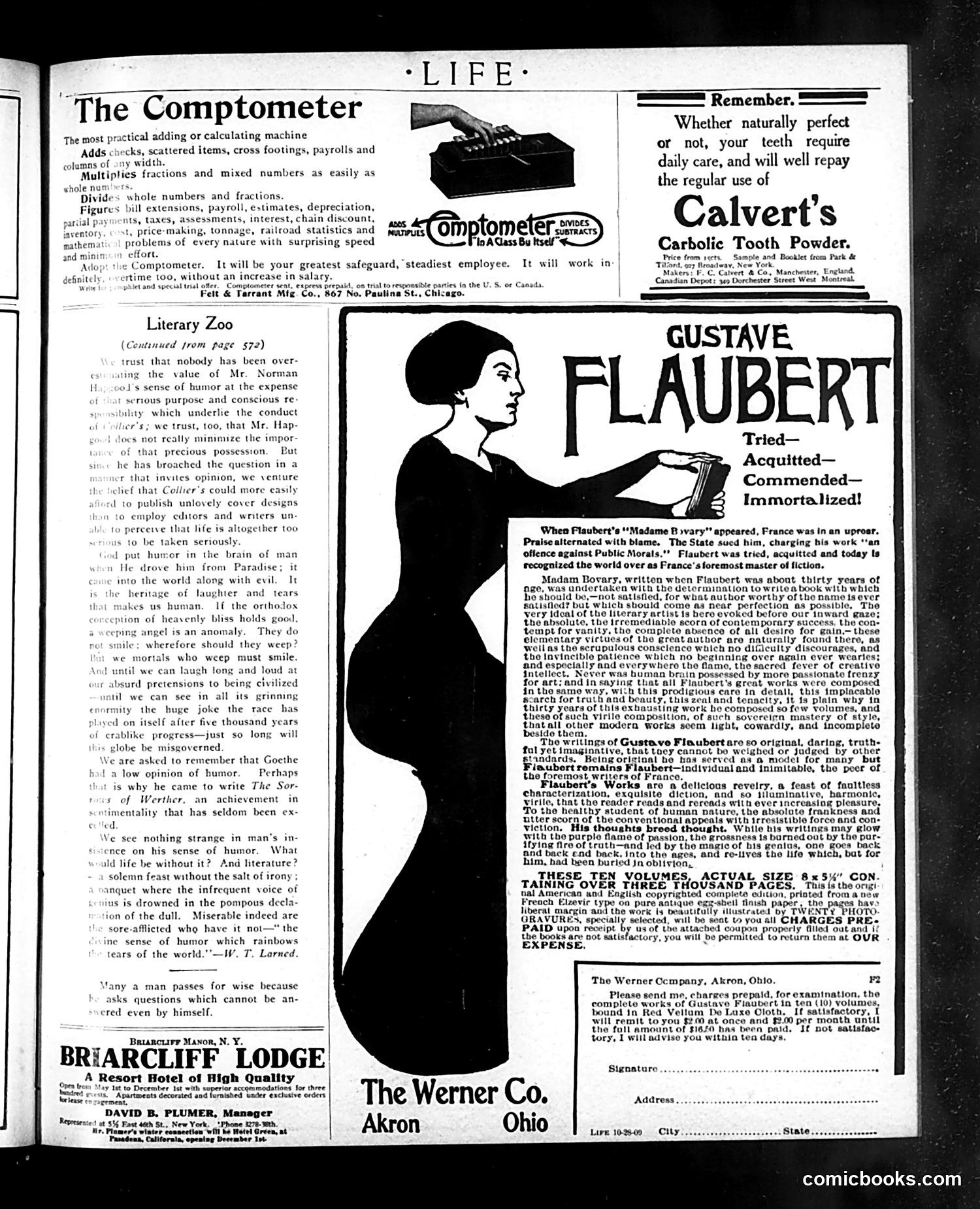 Life — October 28, 1909 — page 5 of 36