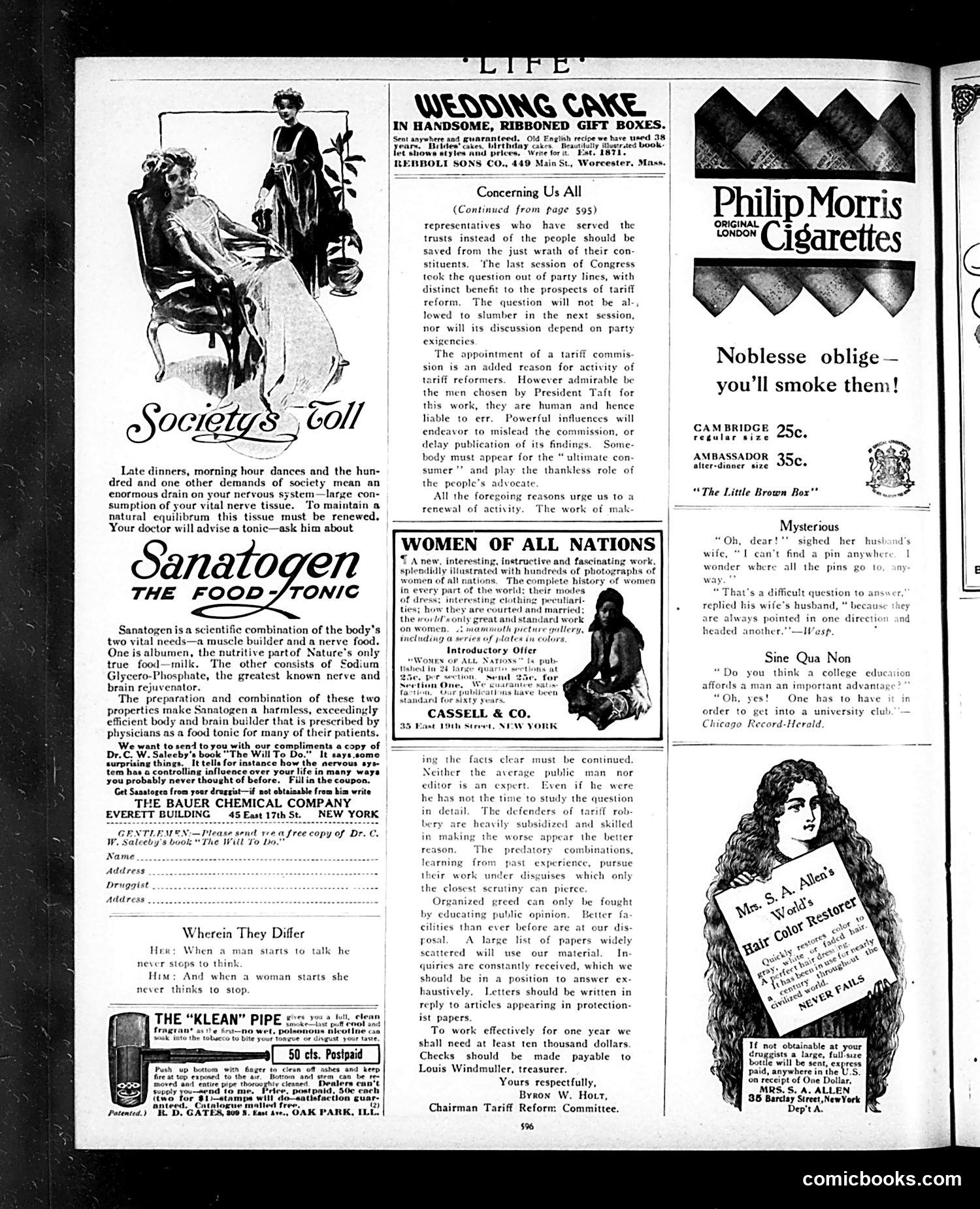 Life — October 28, 1909 — page 28 of 36