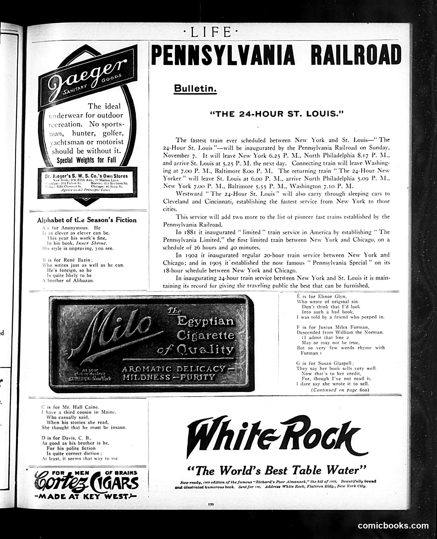 Life — October 28, 1909 — page 31 of 36