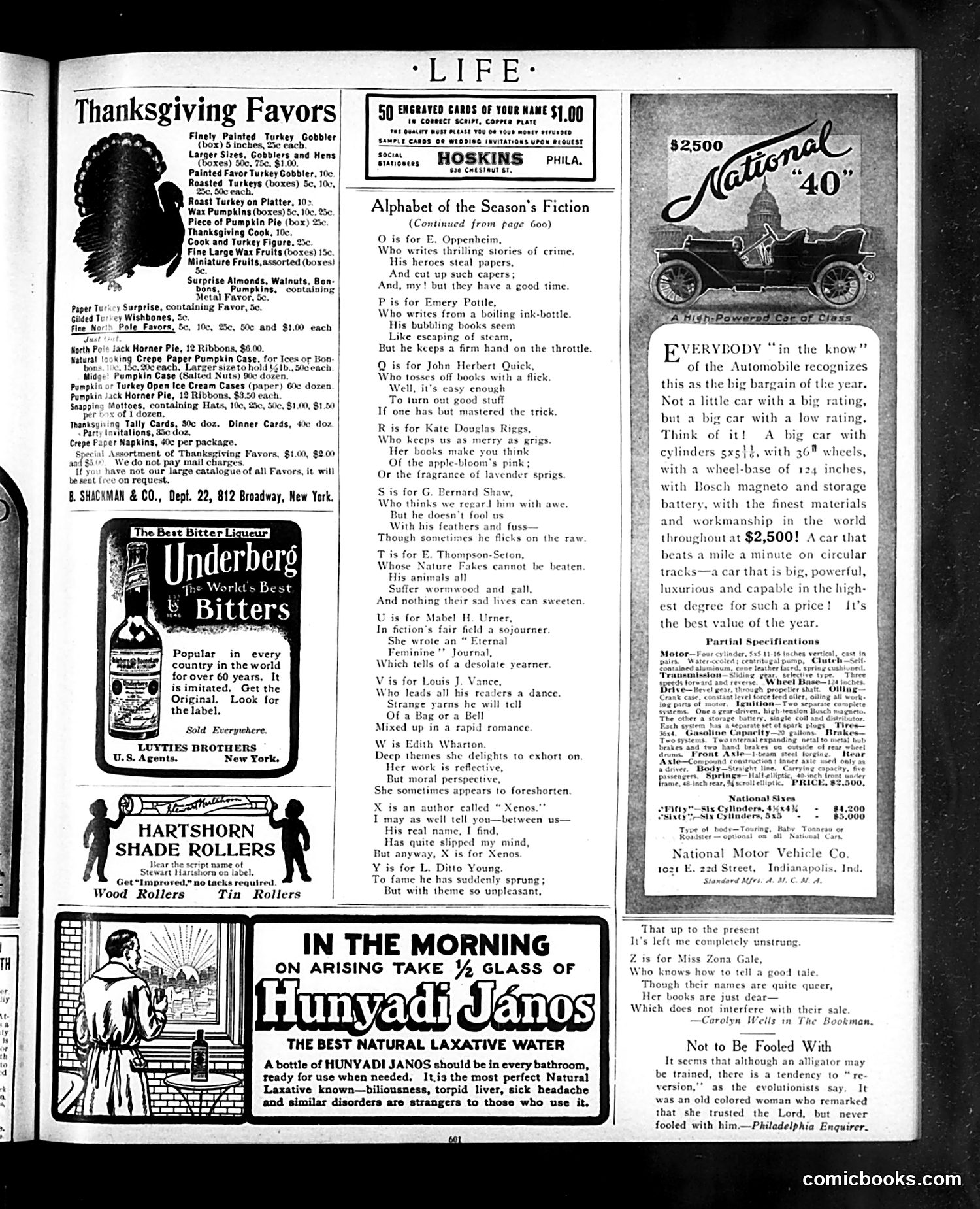 Life — October 28, 1909 — page 33 of 36