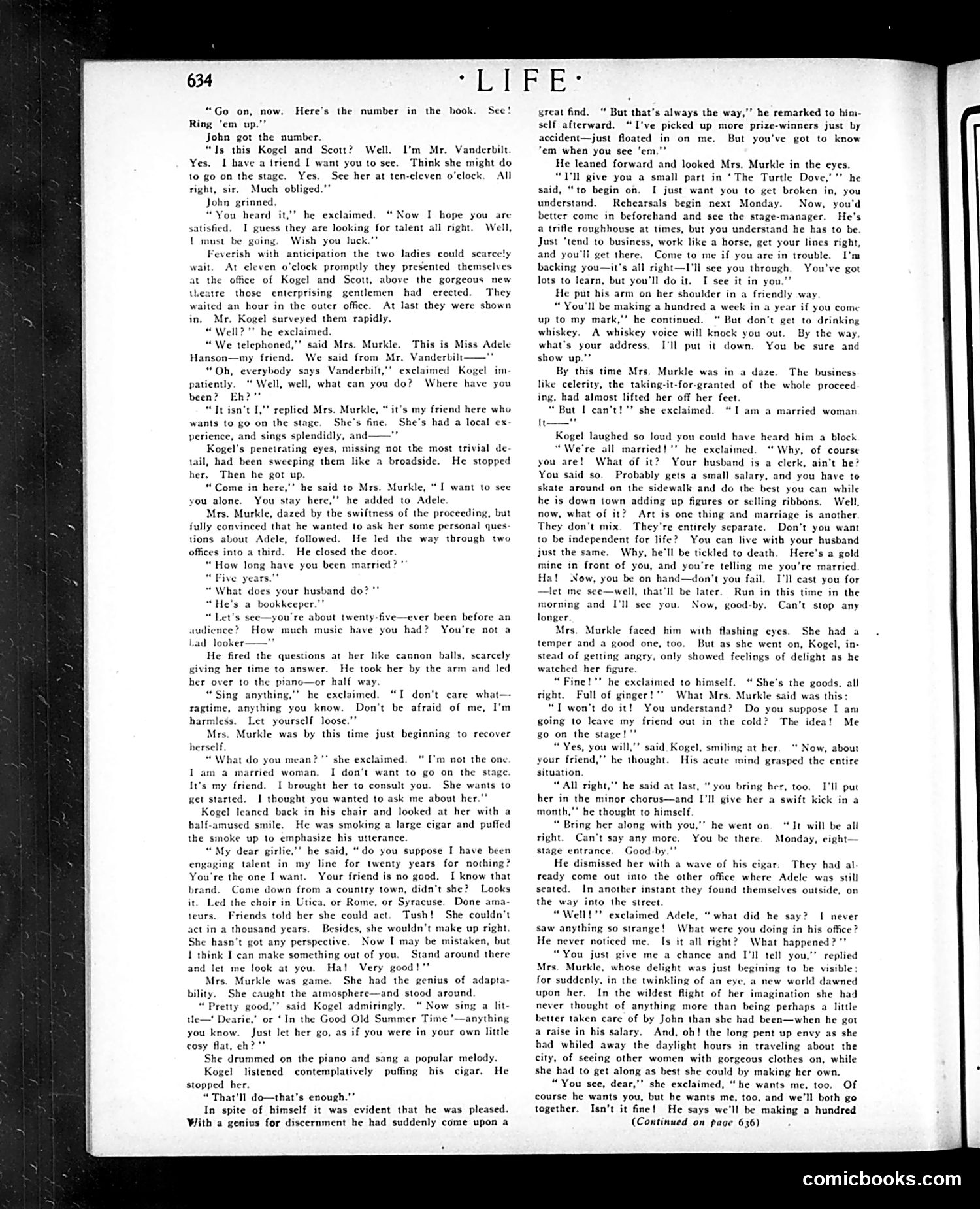 Life — November 4, 1909 — page 30 of 52