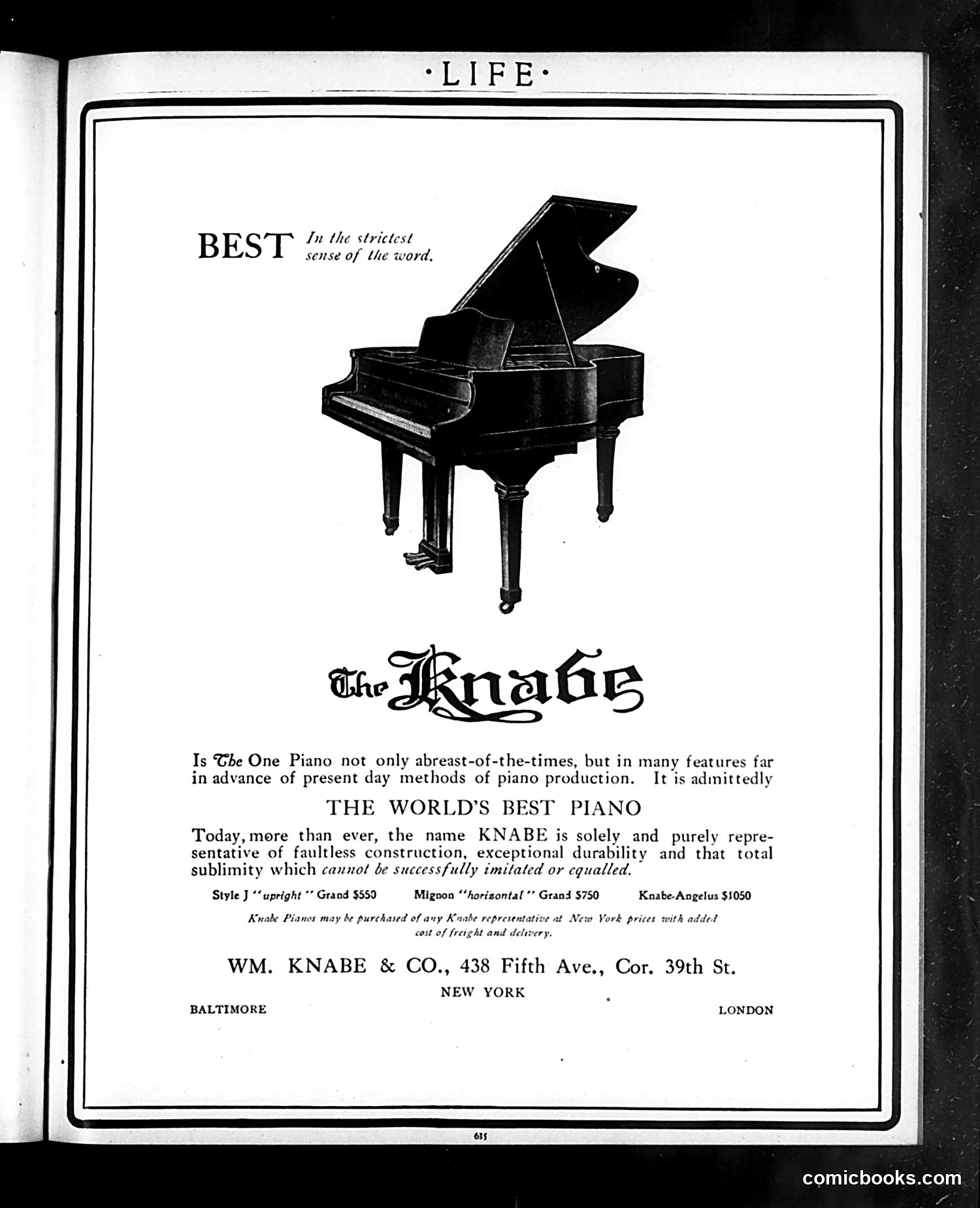 Life — November 4, 1909 — page 31 of 52