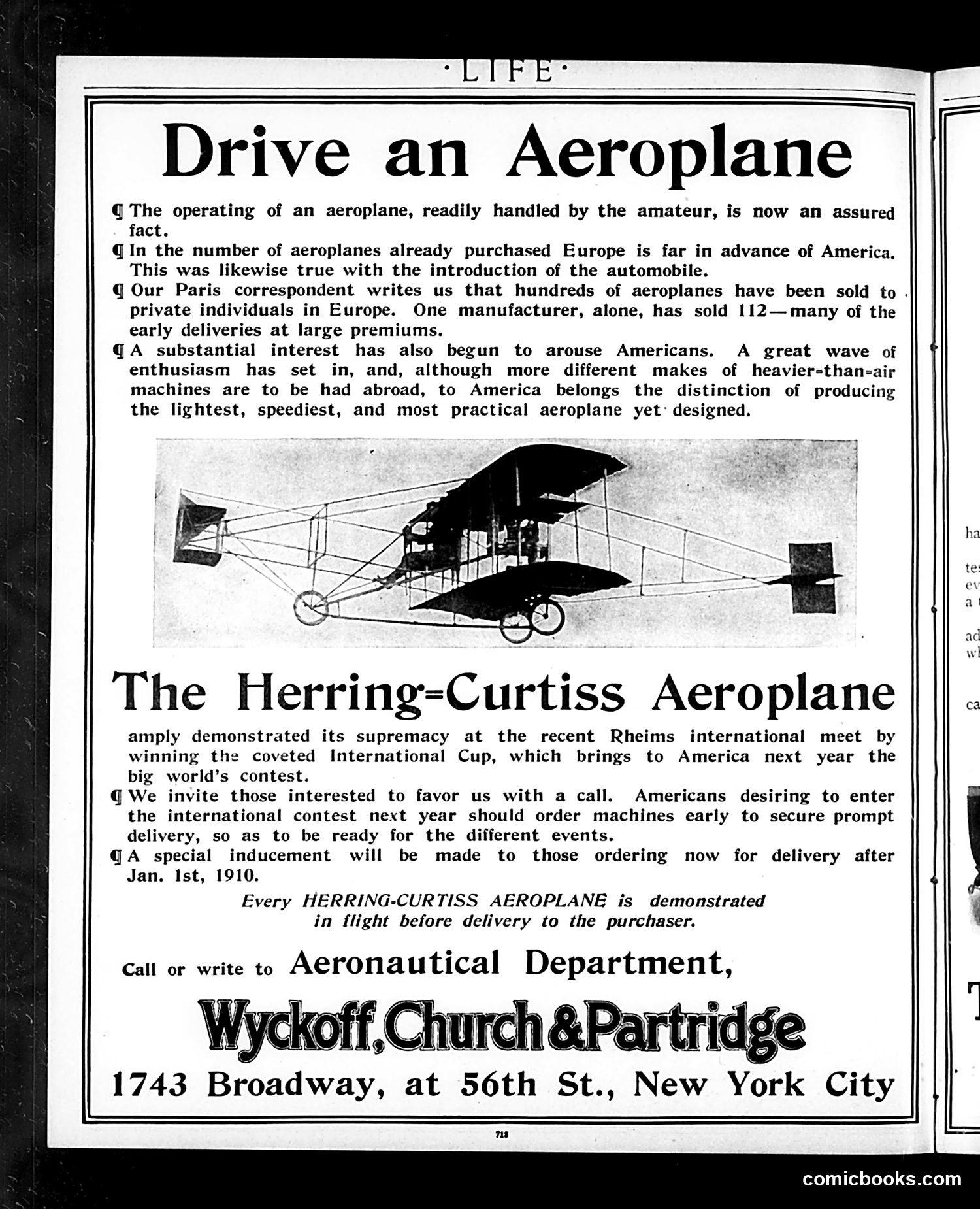 Life — November 18, 1909 — page 26 of 36