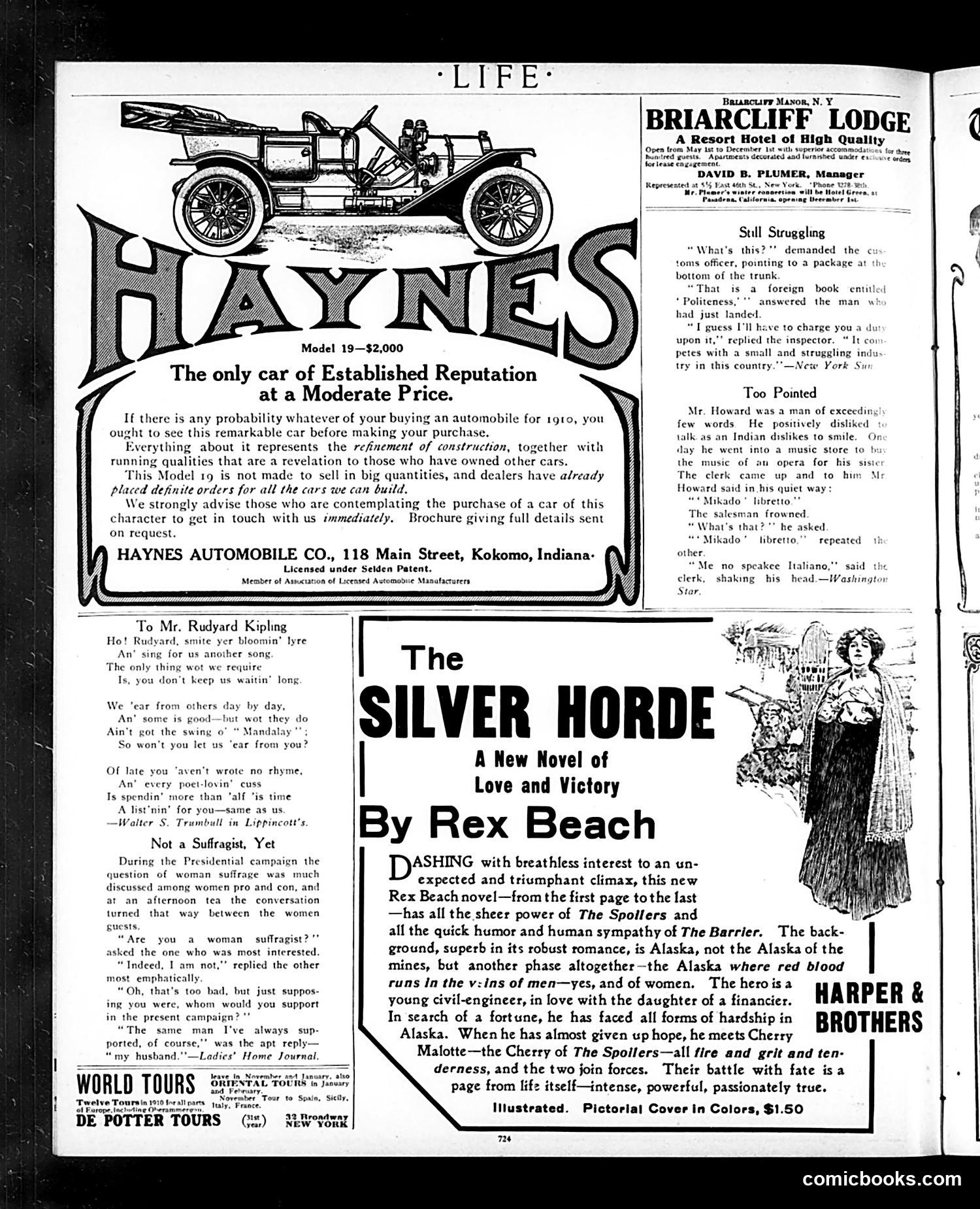 Life — November 18, 1909 — page 32 of 36