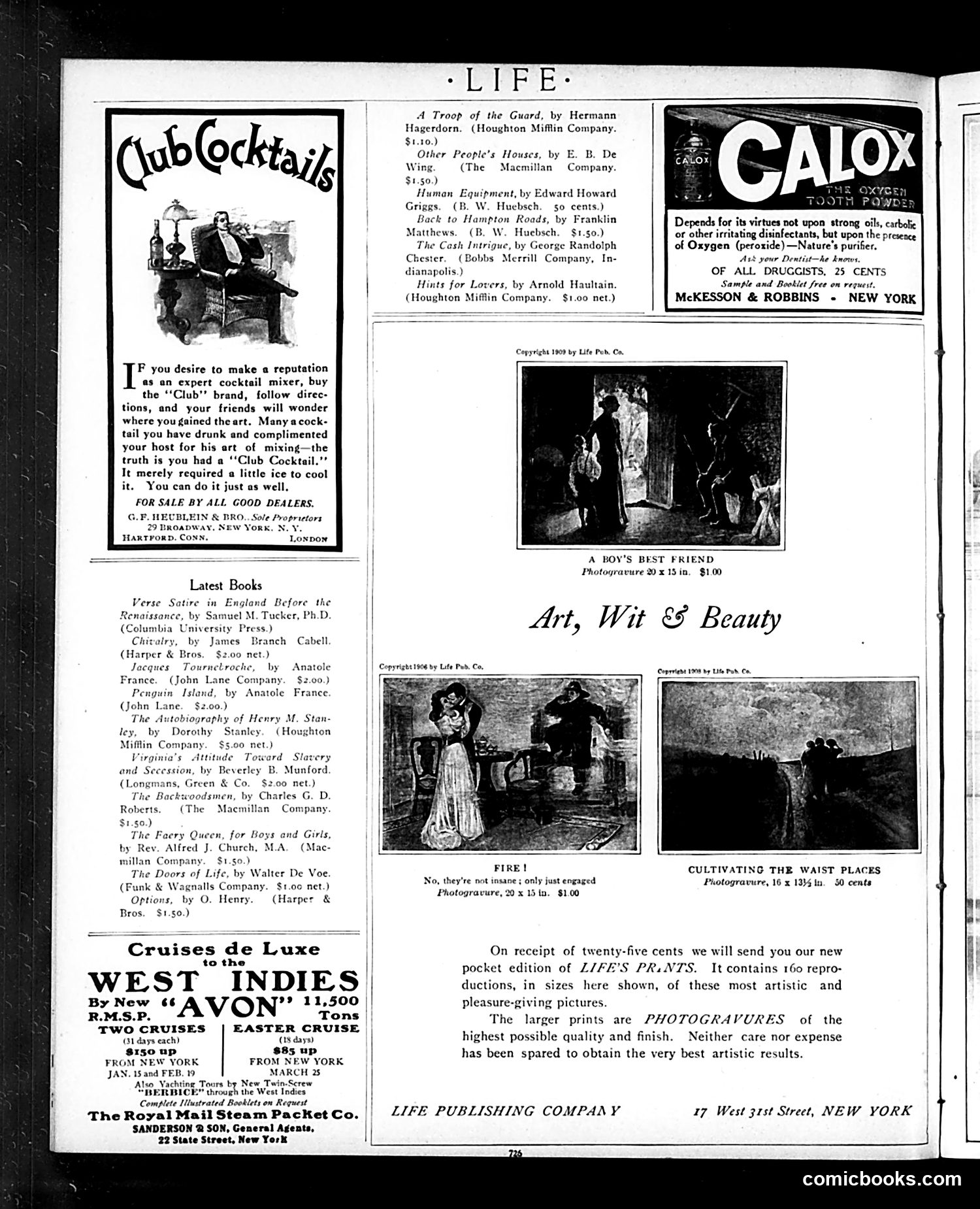 Life — November 18, 1909 — page 34 of 36