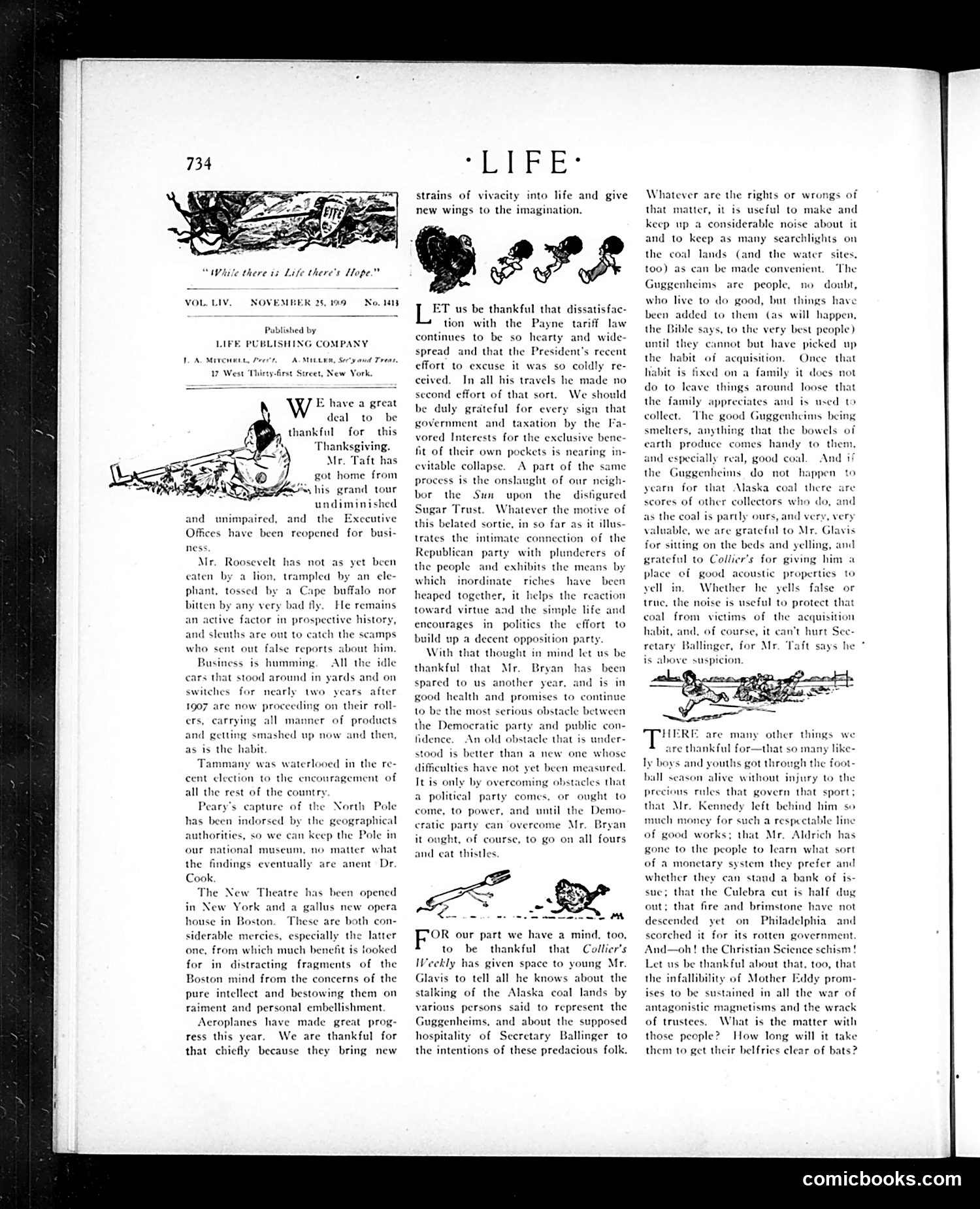 Life — November 25, 1909 — page 6 of 32