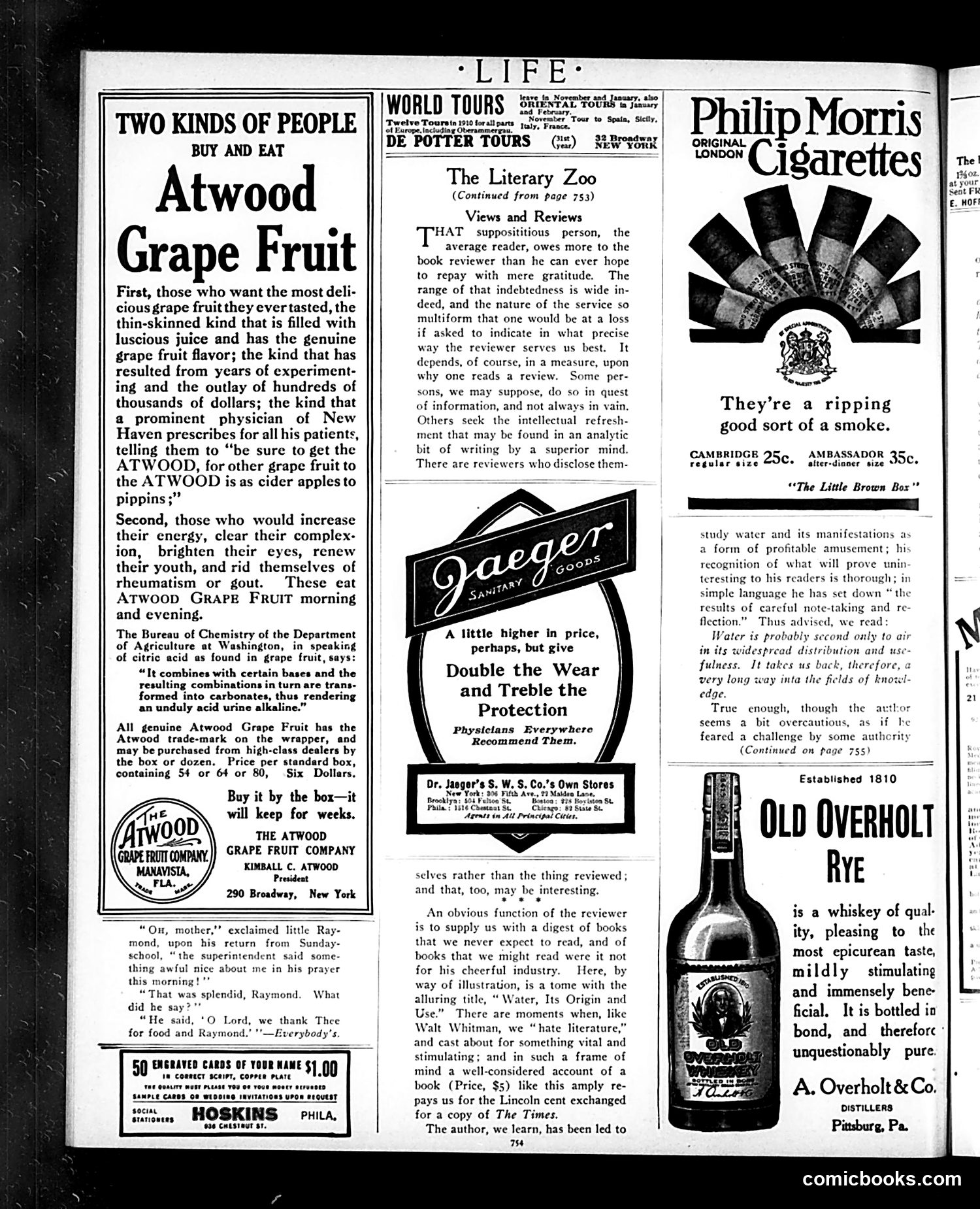 Life — November 25, 1909 — page 26 of 32