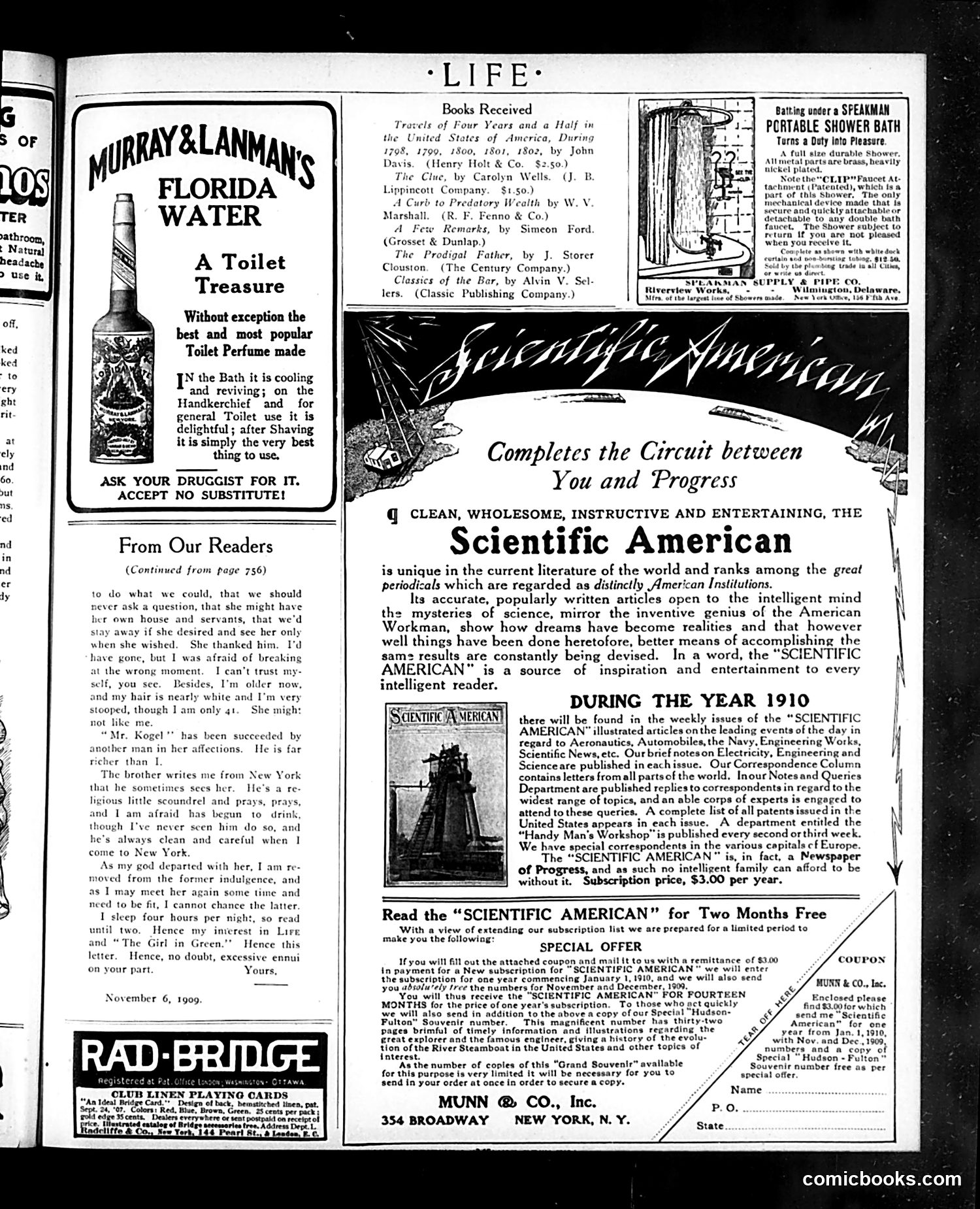 Life — November 25, 1909 — page 29 of 32