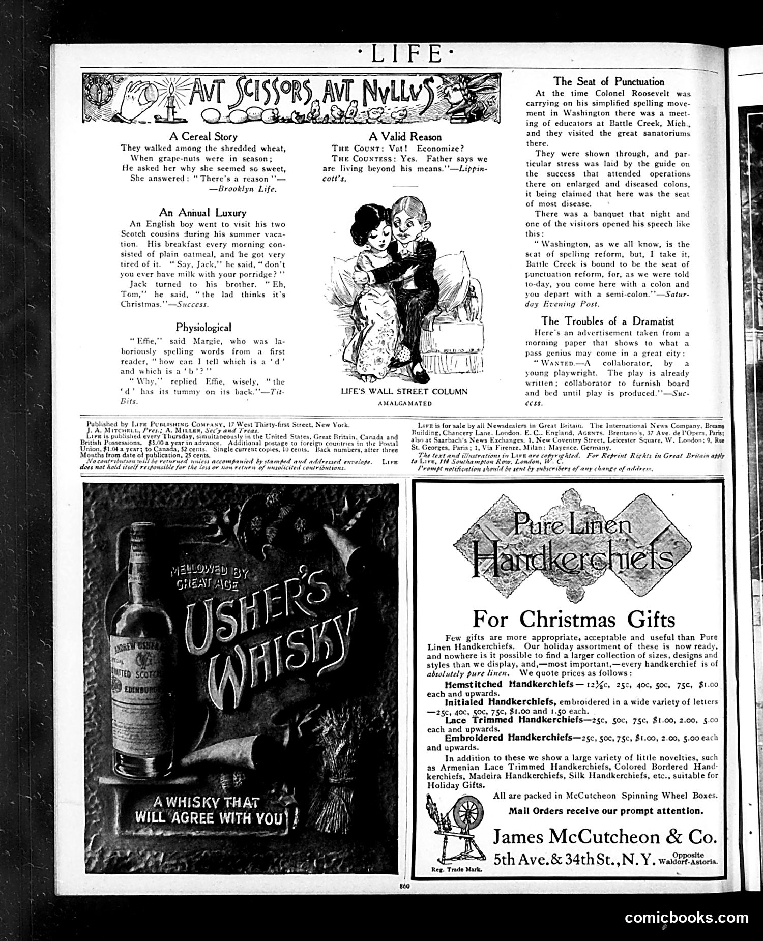 Life — December 9, 1909 — page 20 of 32