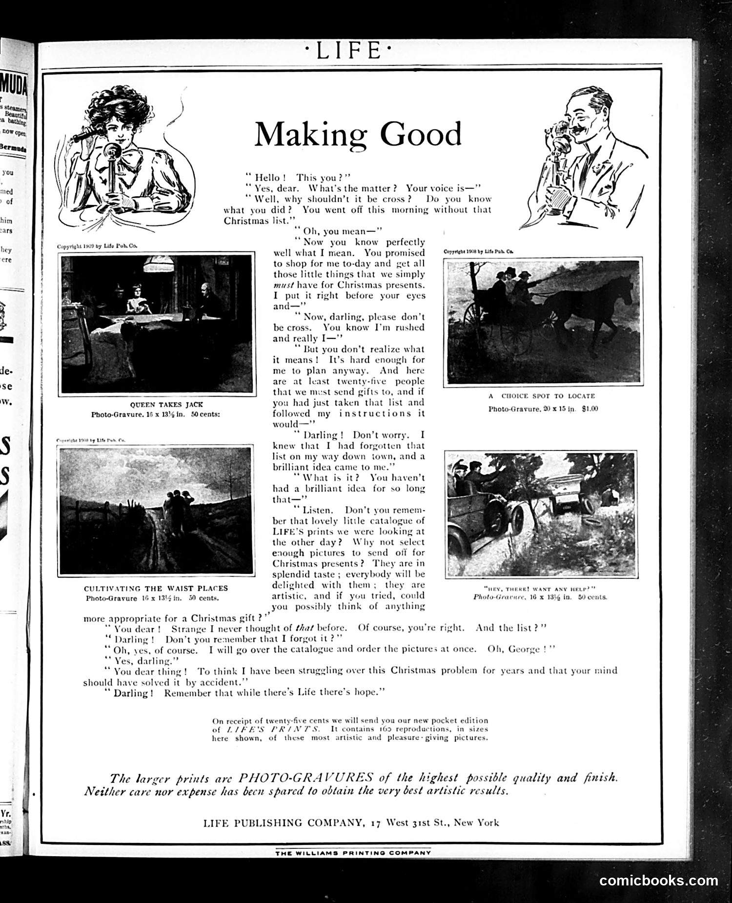Life — December 9, 1909 — page 31 of 32