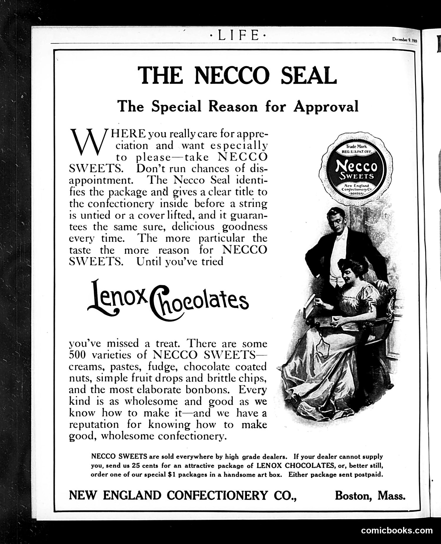 Life — December 9, 1909 — page 32 of 32