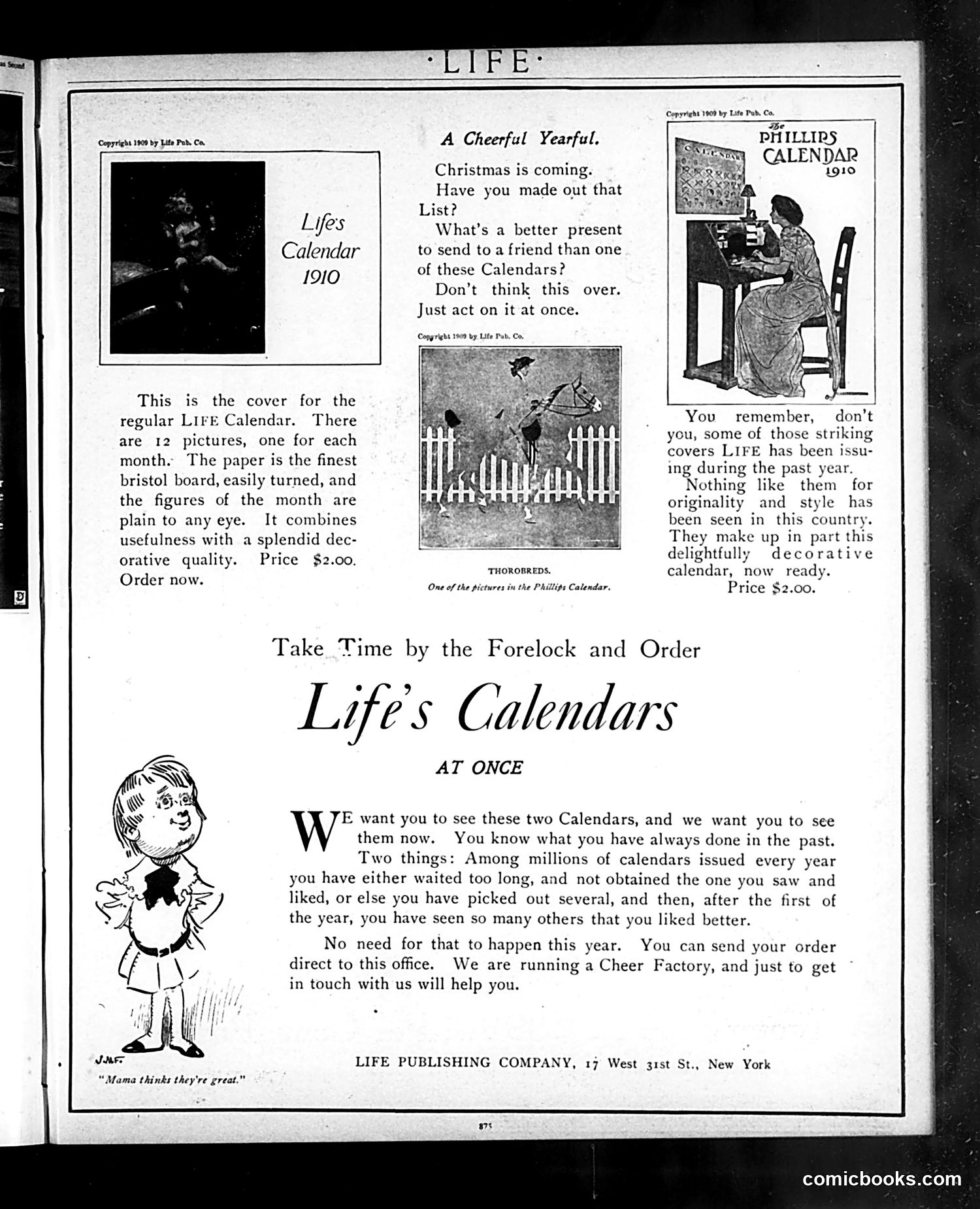 Life — December 16, 1909 — page 3 of 32