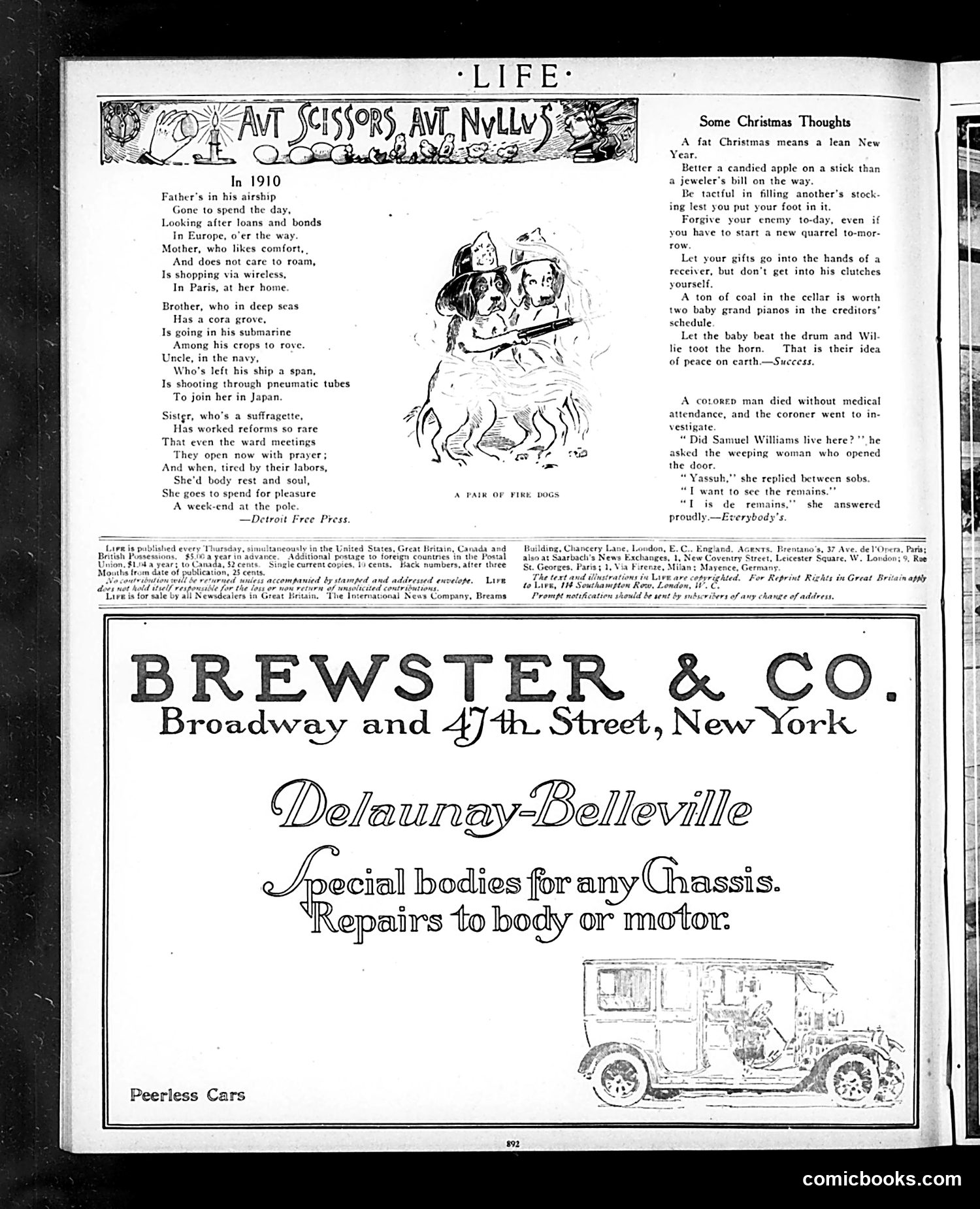 Life — December 16, 1909 — page 20 of 32
