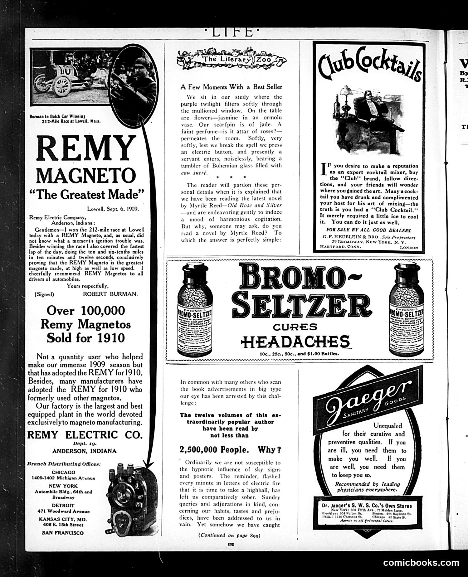 Life — December 16, 1909 — page 26 of 32