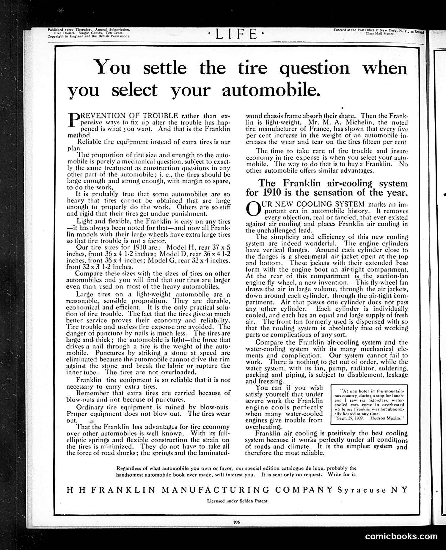 Life — December 23, 1909 — page 2 of 28