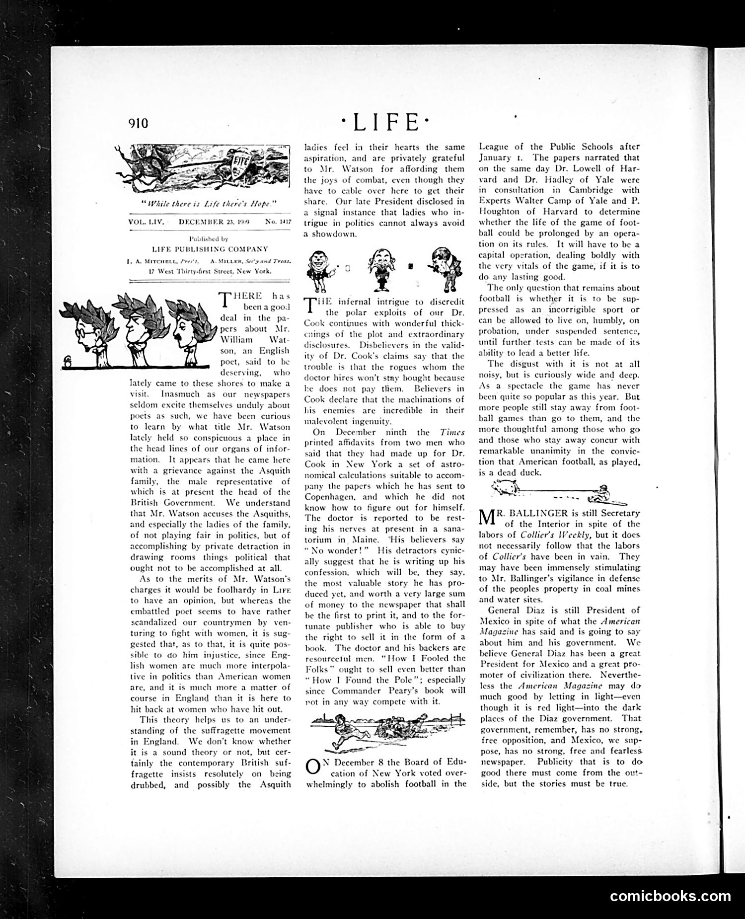 Life — December 23, 1909 — page 6 of 28