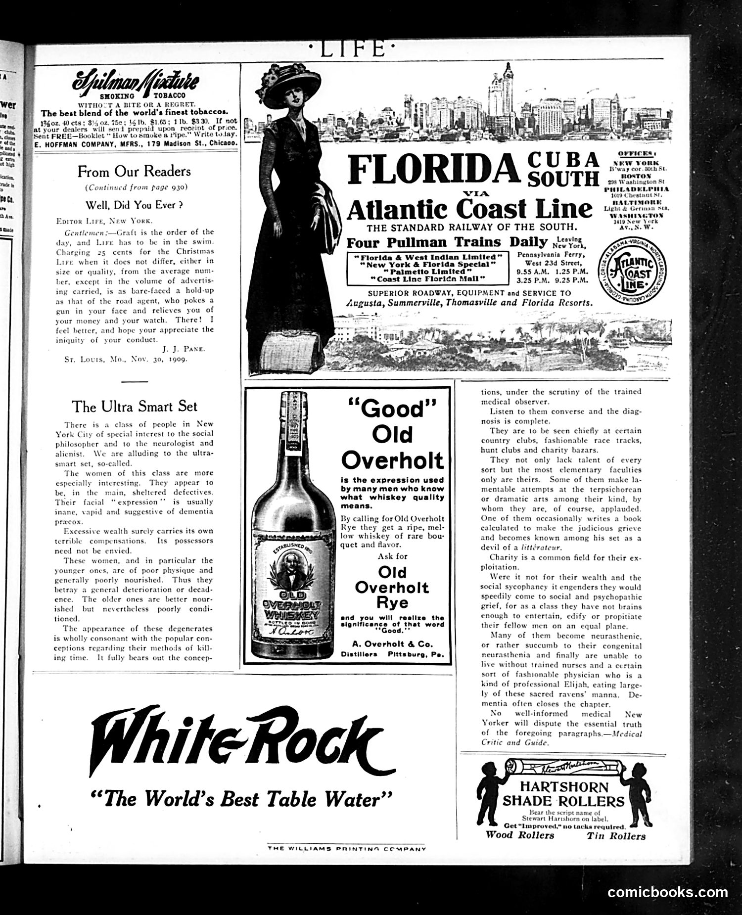 Life — December 23, 1909 — page 27 of 28