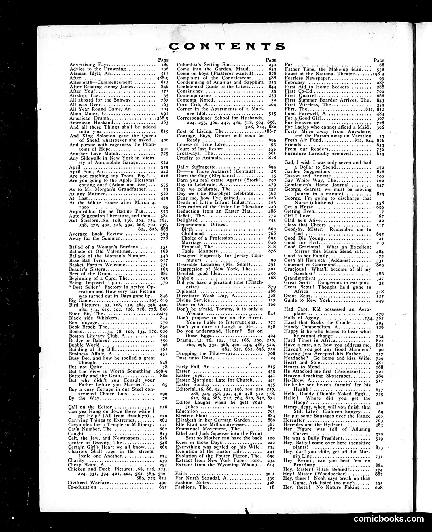 Life — 1909 — page 2 of 5