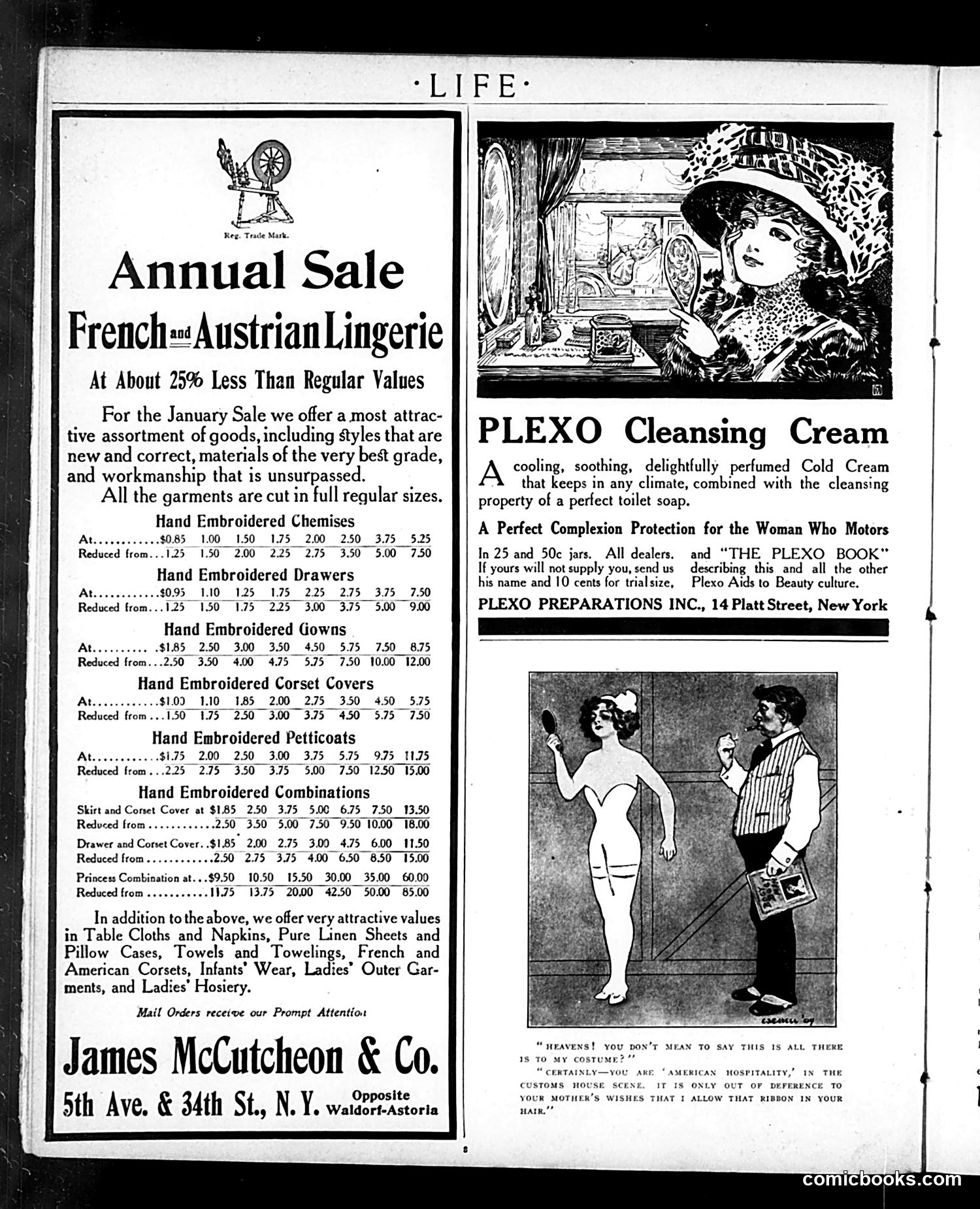 Life — January 6, 1910 — page 8 of 76
