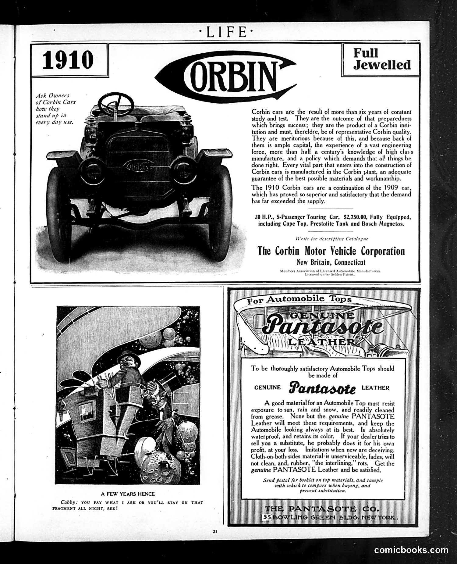 Life — January 6, 1910 — page 21 of 76