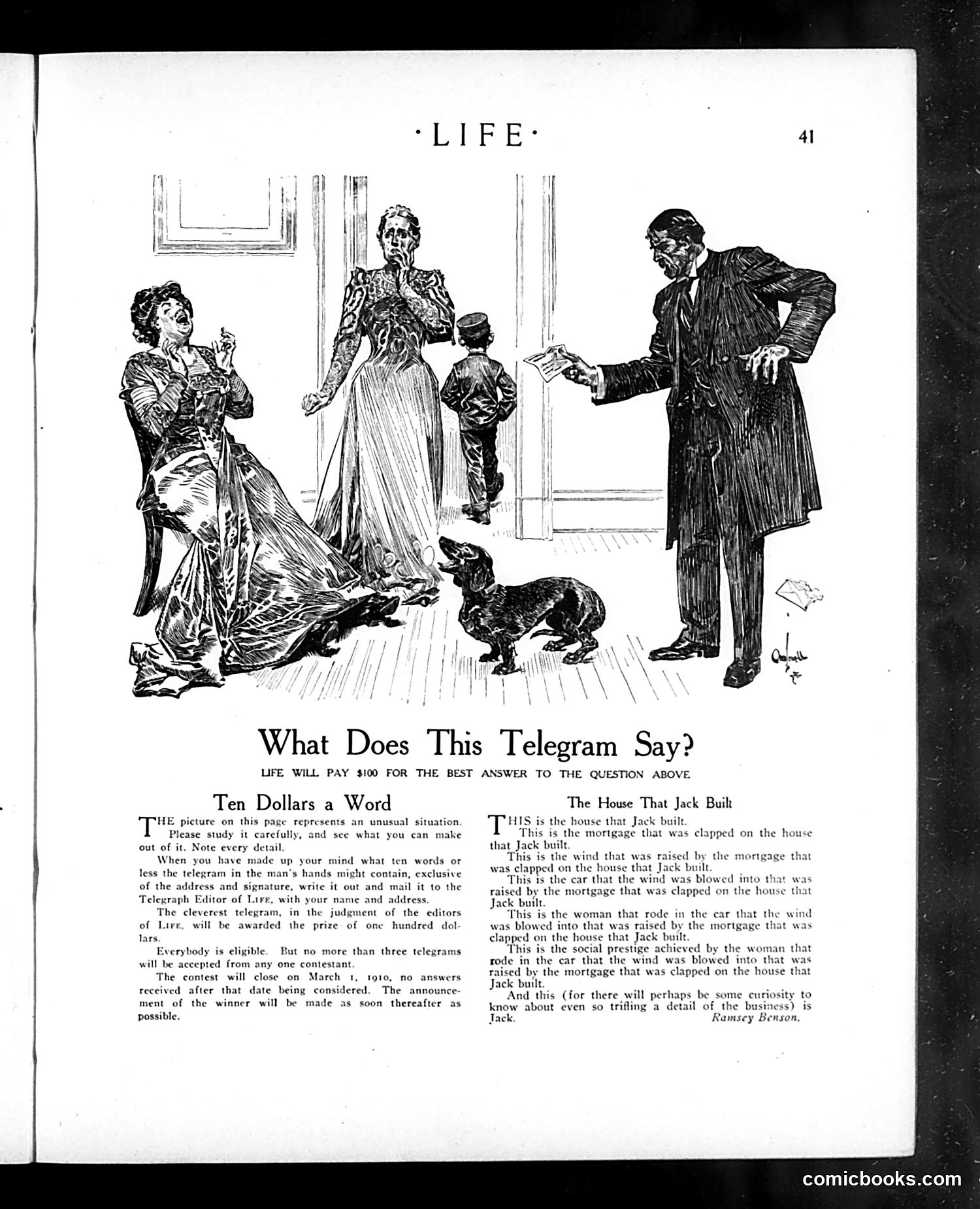 Life — January 6, 1910 — page 41 of 76