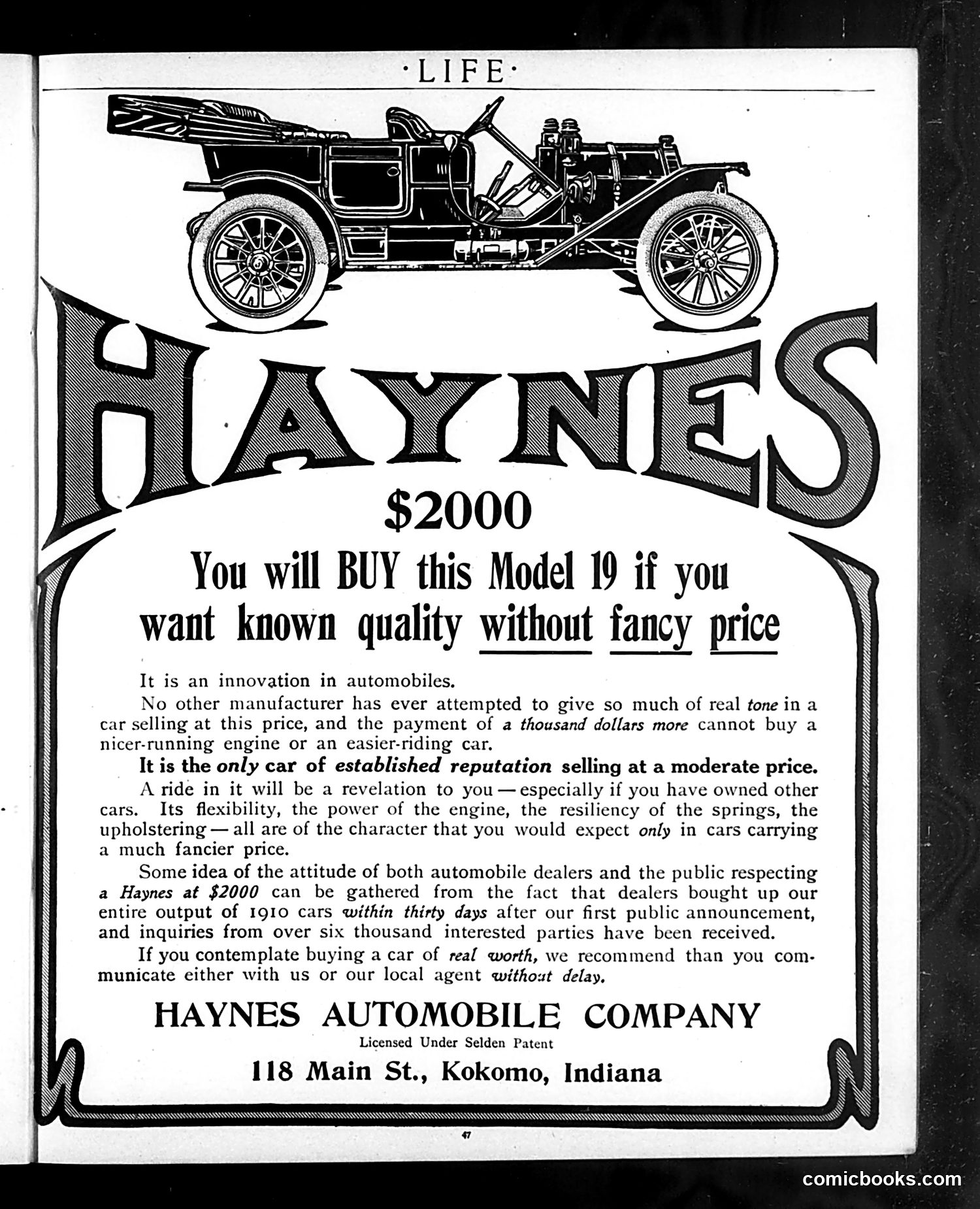 Life — January 6, 1910 — page 47 of 76