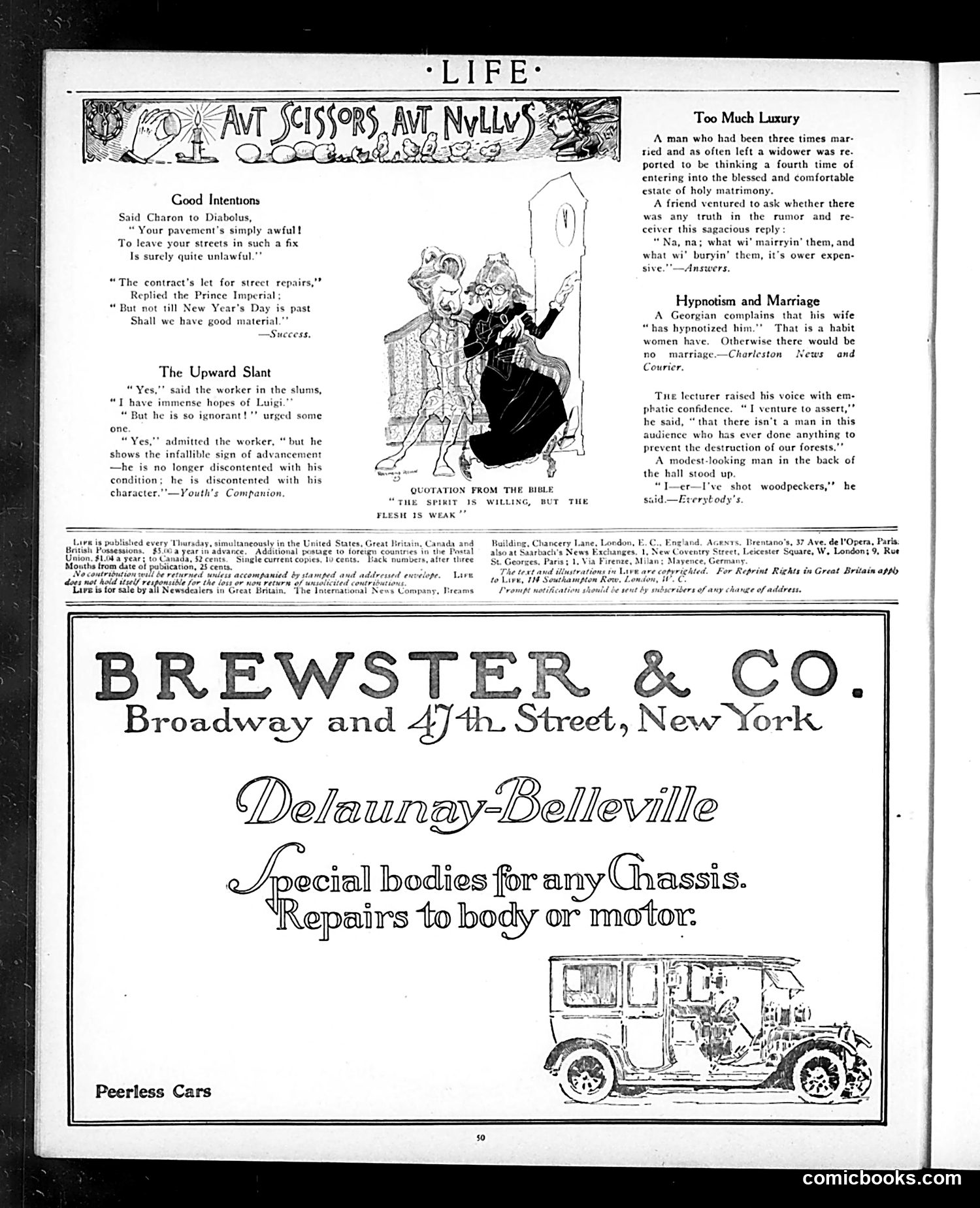 Life — January 6, 1910 — page 50 of 76
