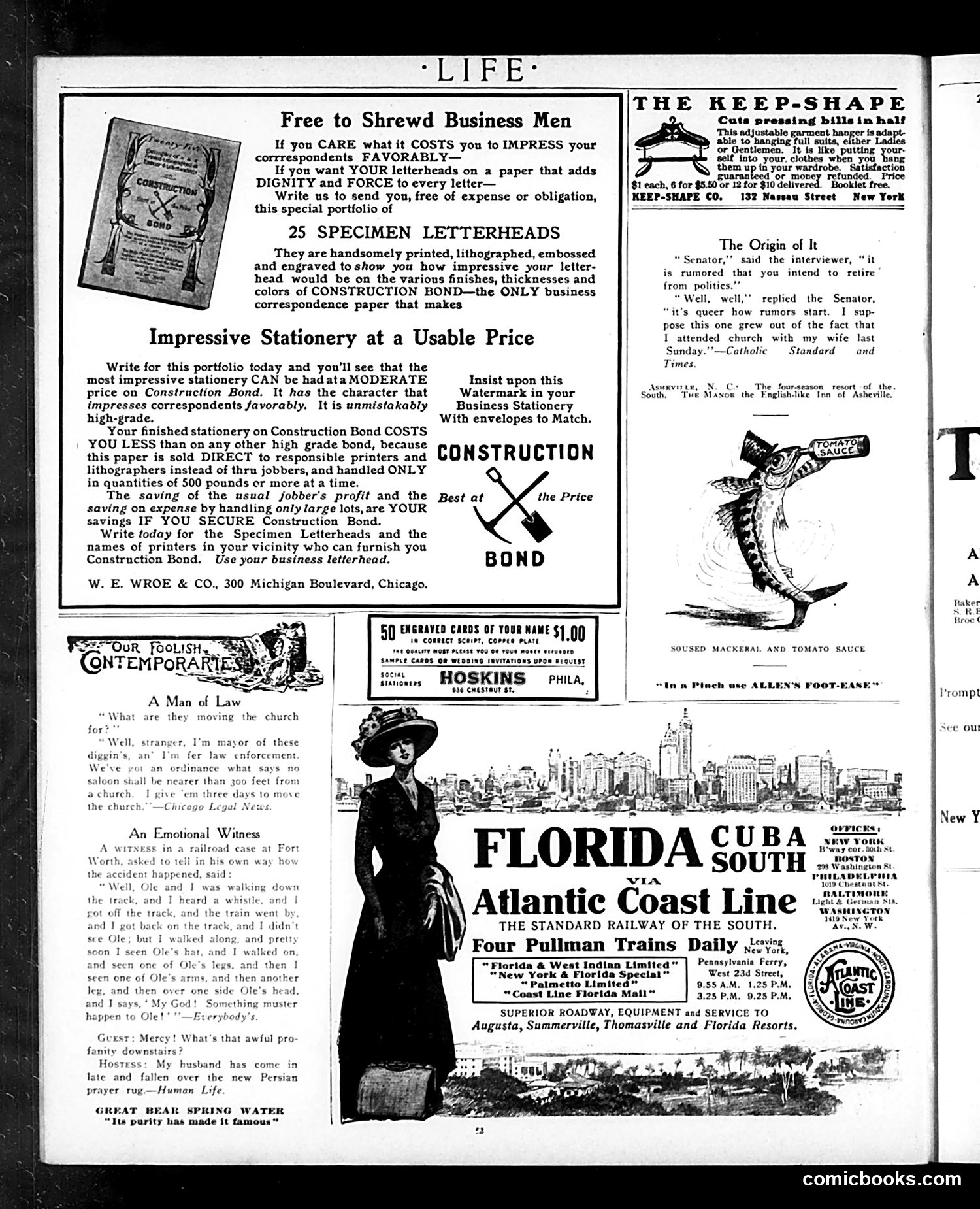 Life — January 6, 1910 — page 52 of 76