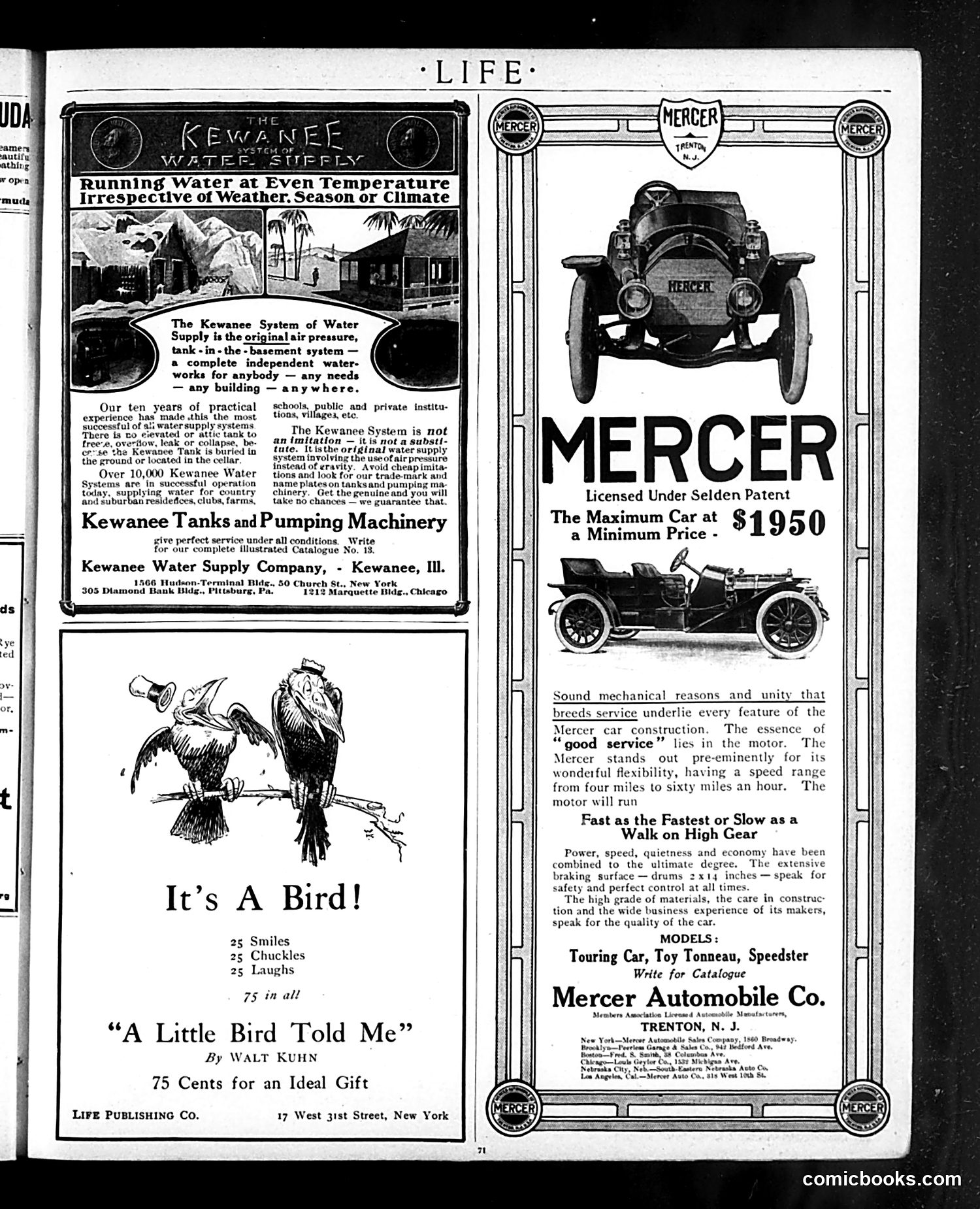 Life — January 6, 1910 — page 71 of 76