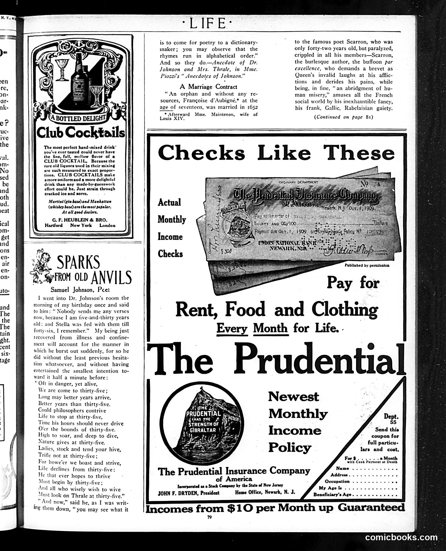 Life — January 13, 1910 — page 3 of 36