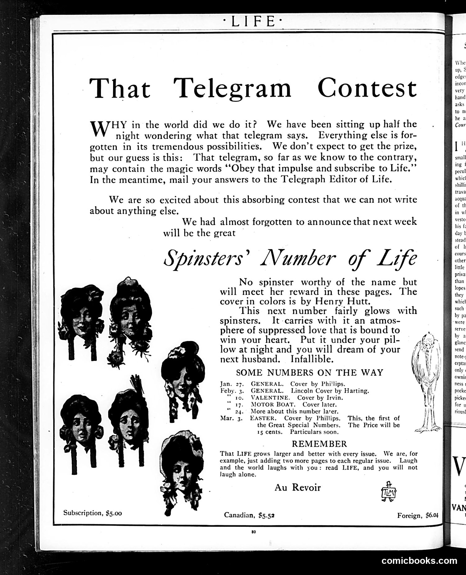 Life — January 13, 1910 — page 4 of 36