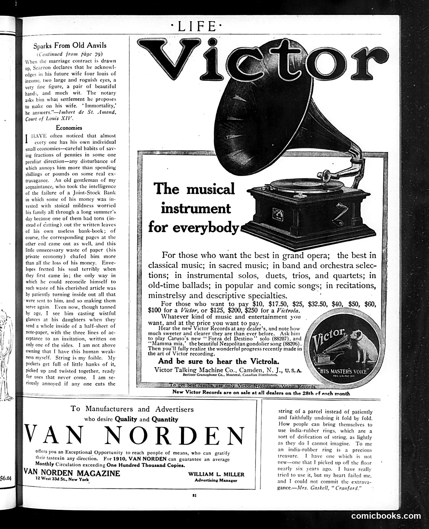 Life — January 13, 1910 — page 5 of 36