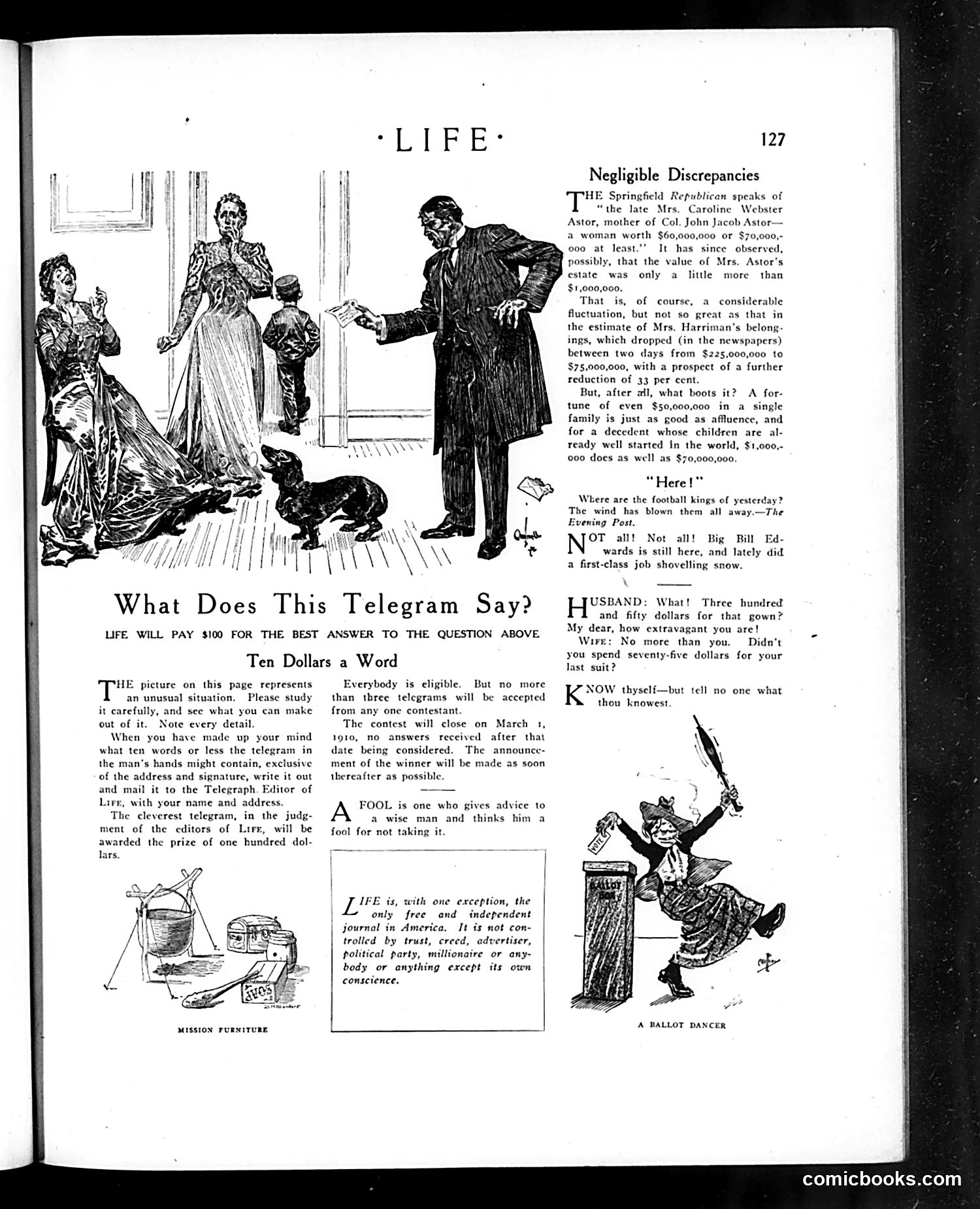Life — January 20, 1910 — page 15 of 36