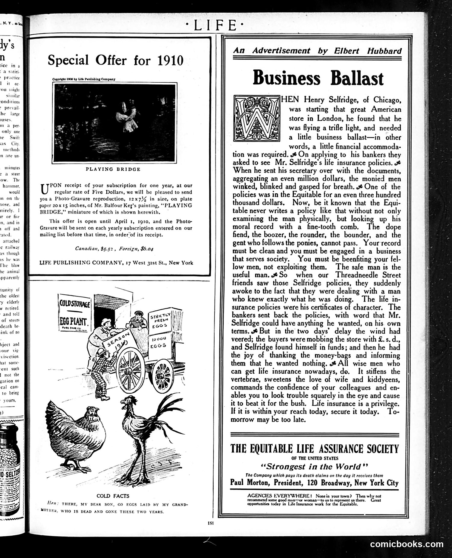 Life — January 27, 1910 — page 3 of 36