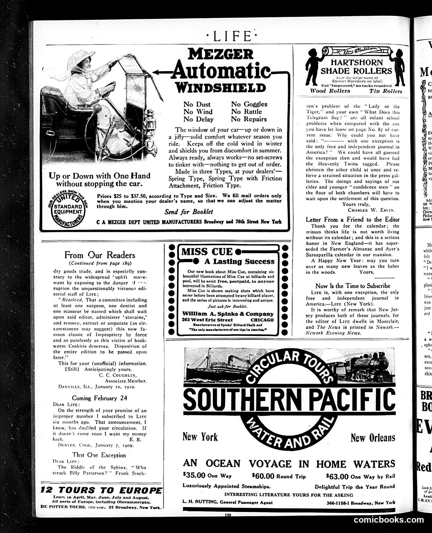 Life — February 3, 1910 — page 6 of 44
