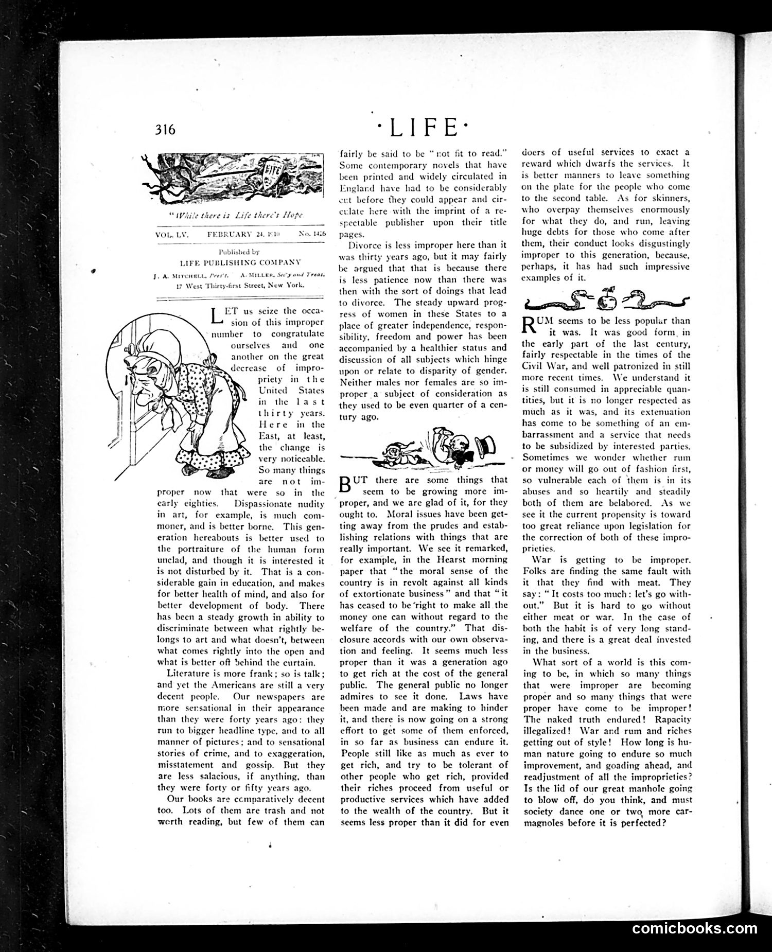 Life — February 24, 1910 — page 8 of 36