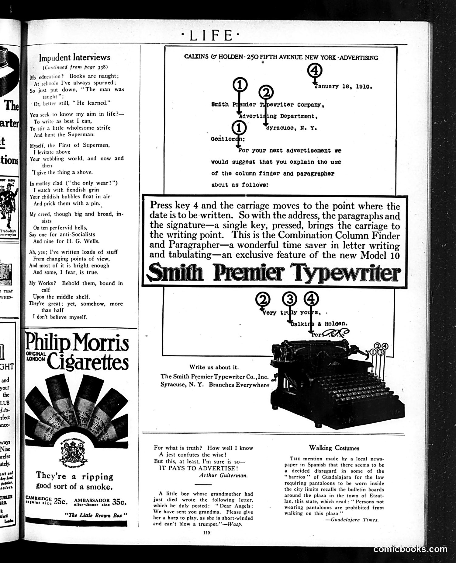 Life — February 24, 1910 — page 31 of 36
