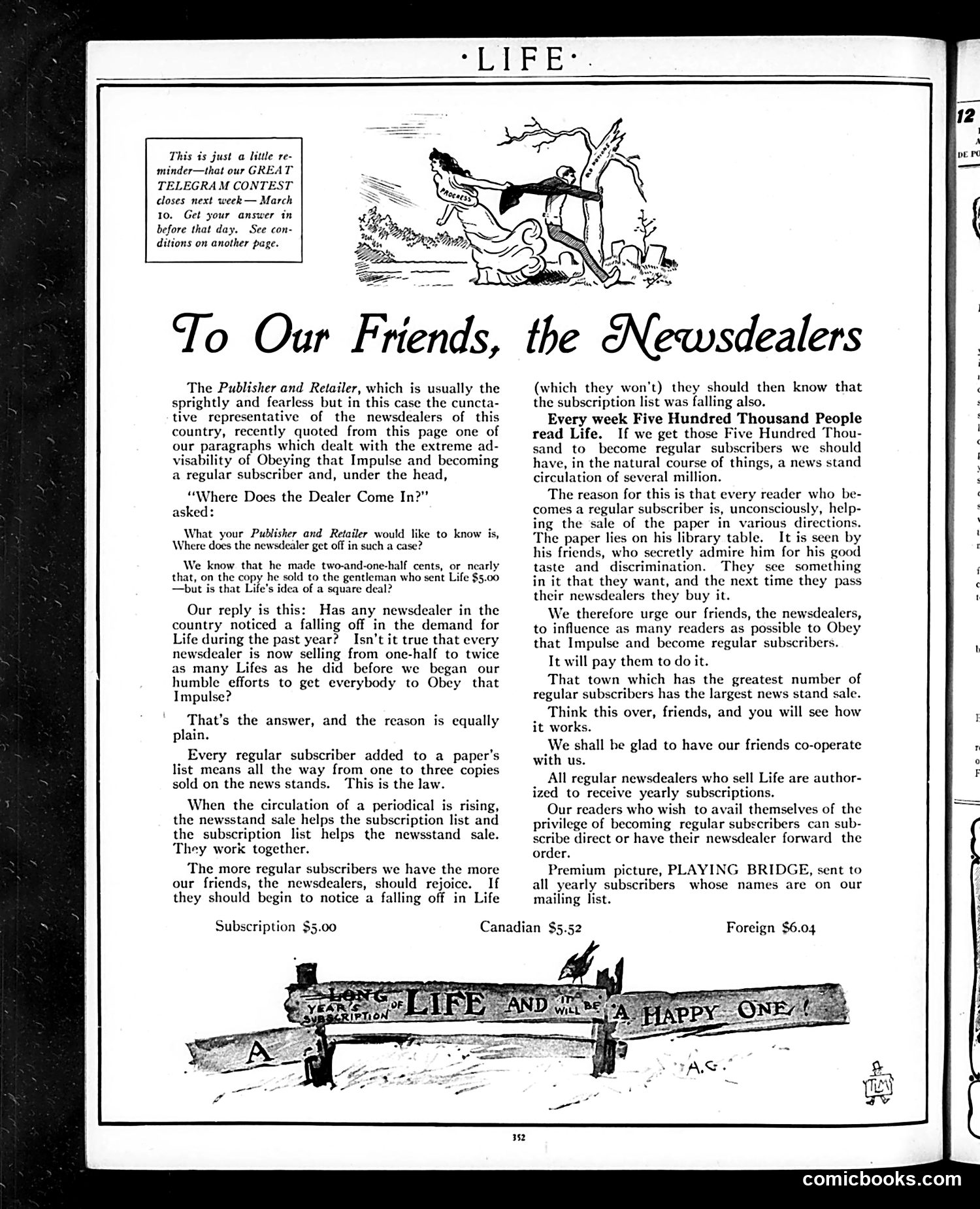 Life — March 3, 1910 — page 8 of 80