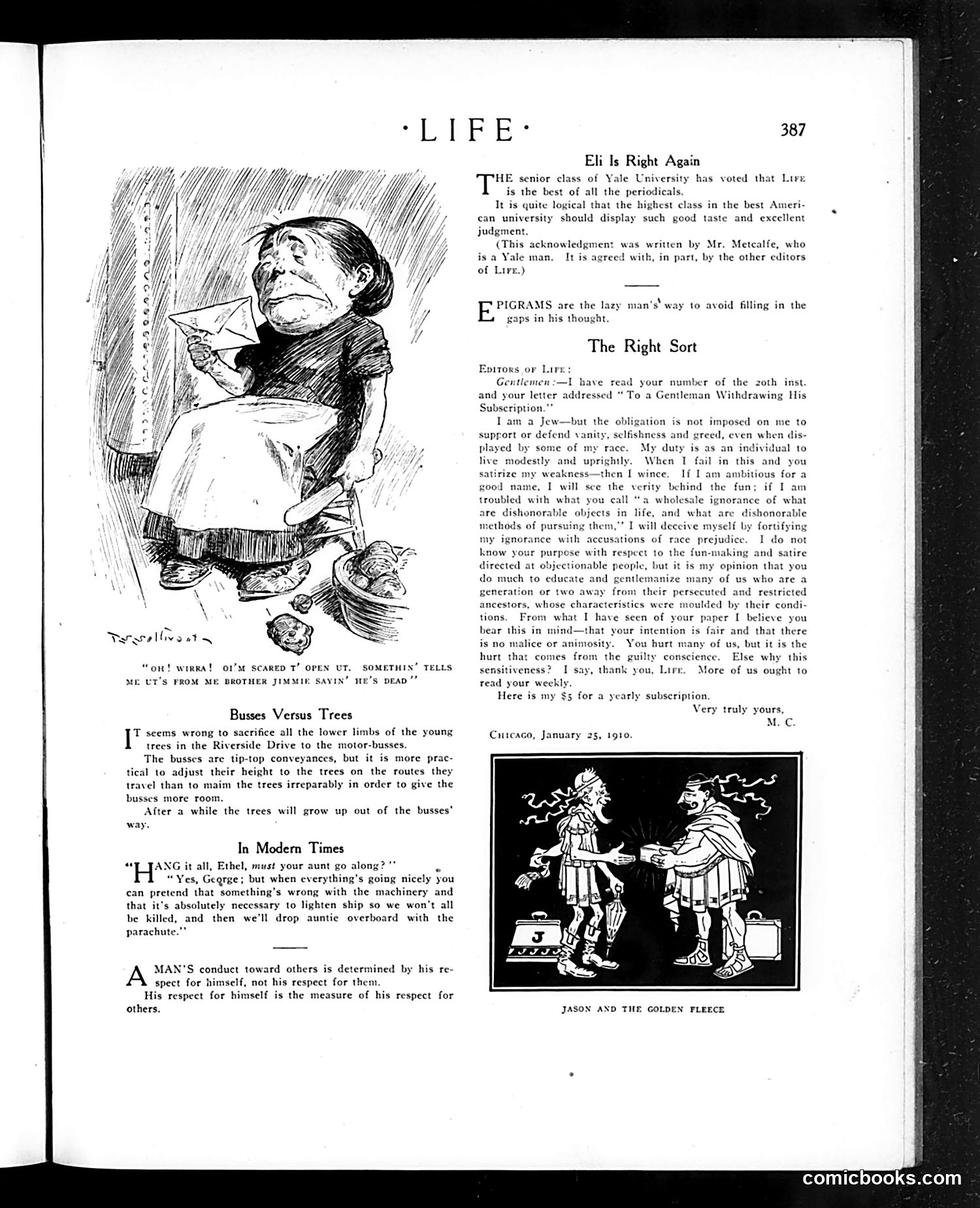 Life — March 3, 1910 — page 43 of 80