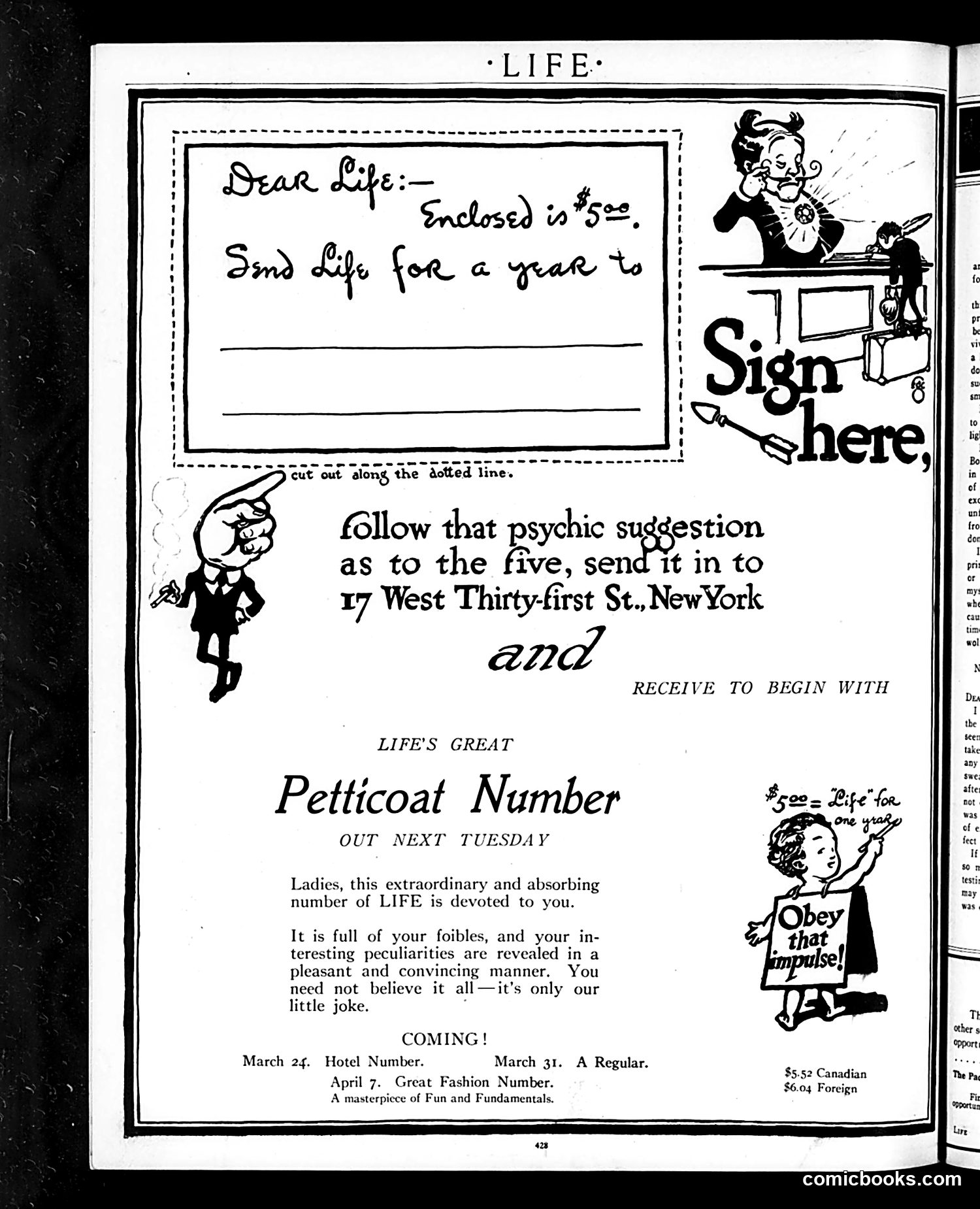 Life — March 10, 1910 — page 4 of 36