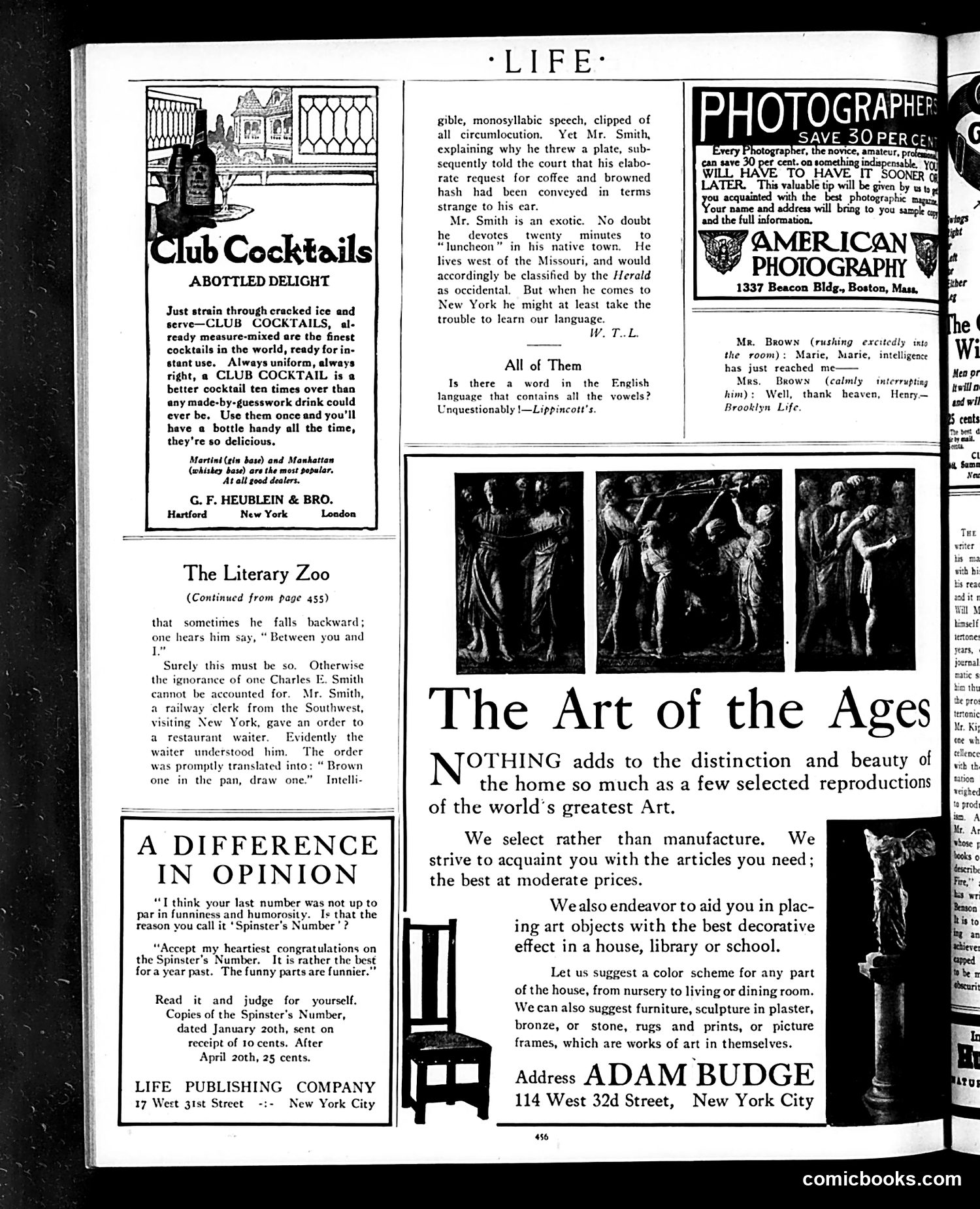 Life — March 10, 1910 — page 32 of 36