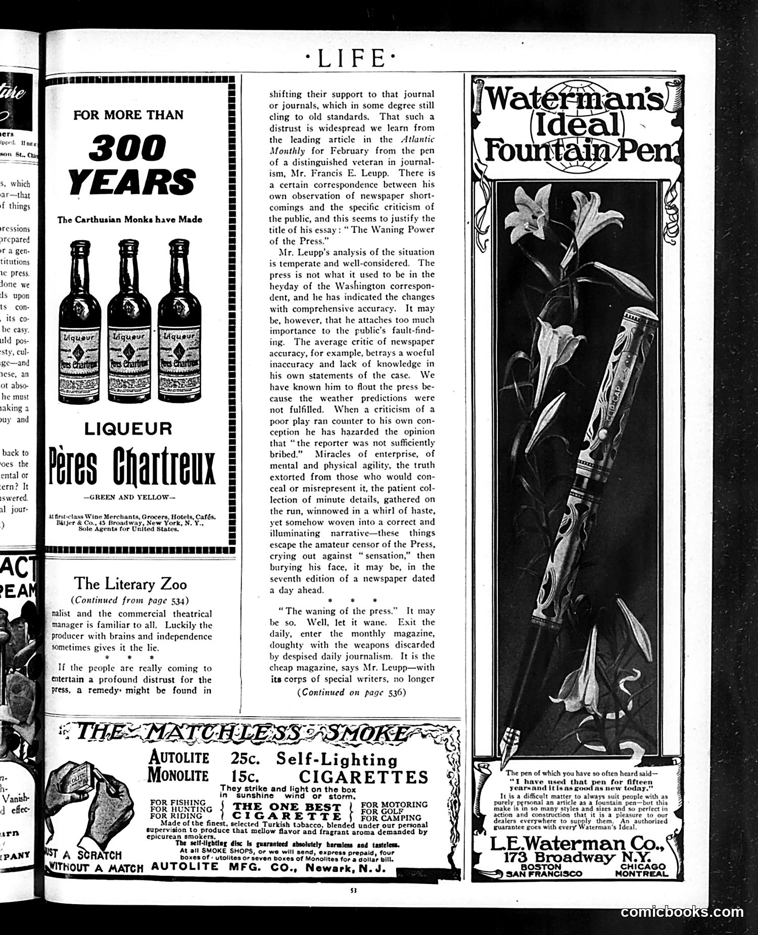 Life — March 24, 1910 — page 39 of 44