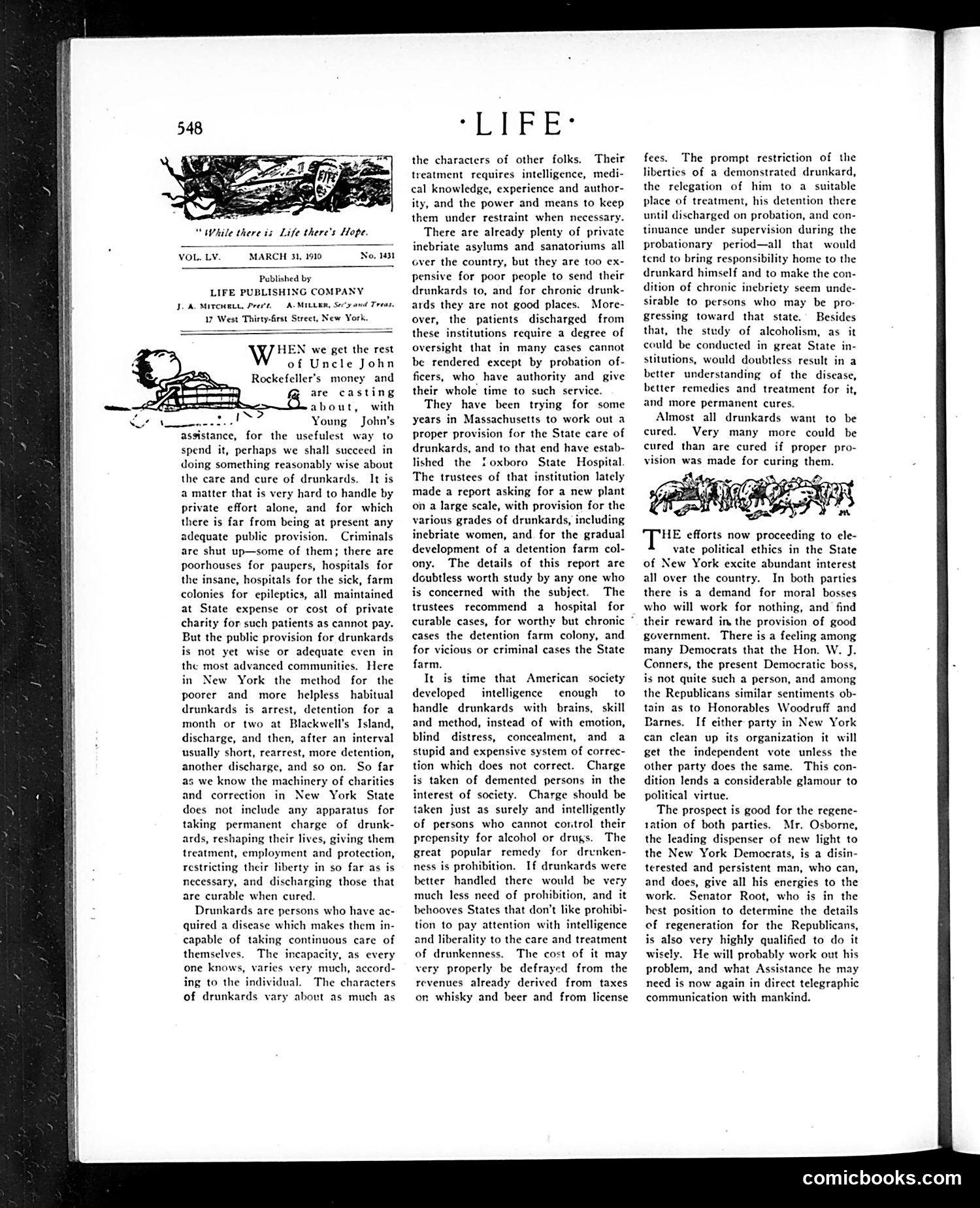 Life — March 31, 1910 — page 8 of 46