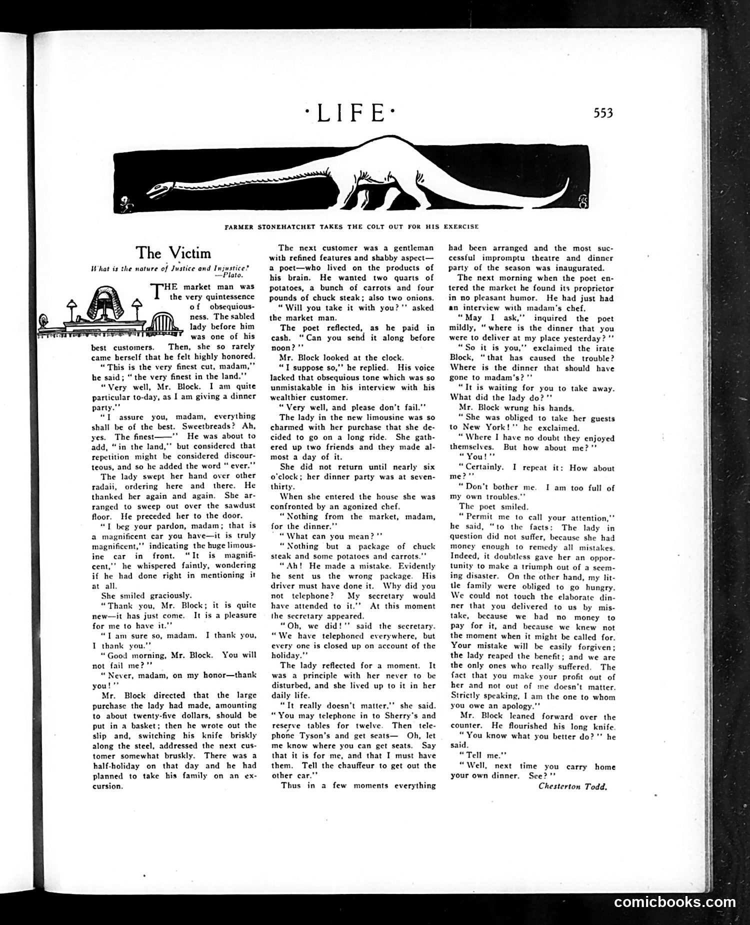 Life — March 31, 1910 — page 13 of 46