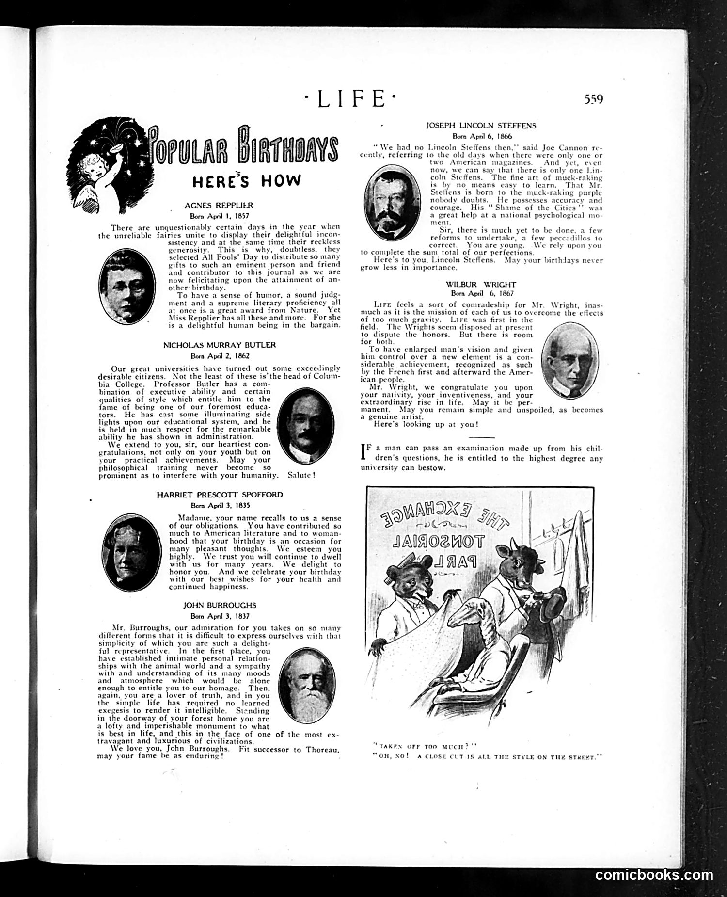 Life — March 31, 1910 — page 19 of 46