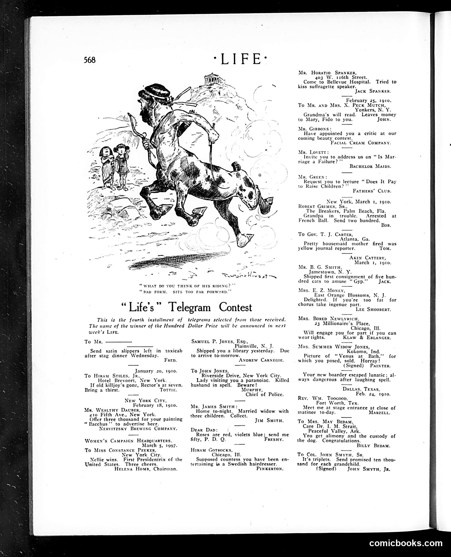 Life — March 31, 1910 — page 28 of 46