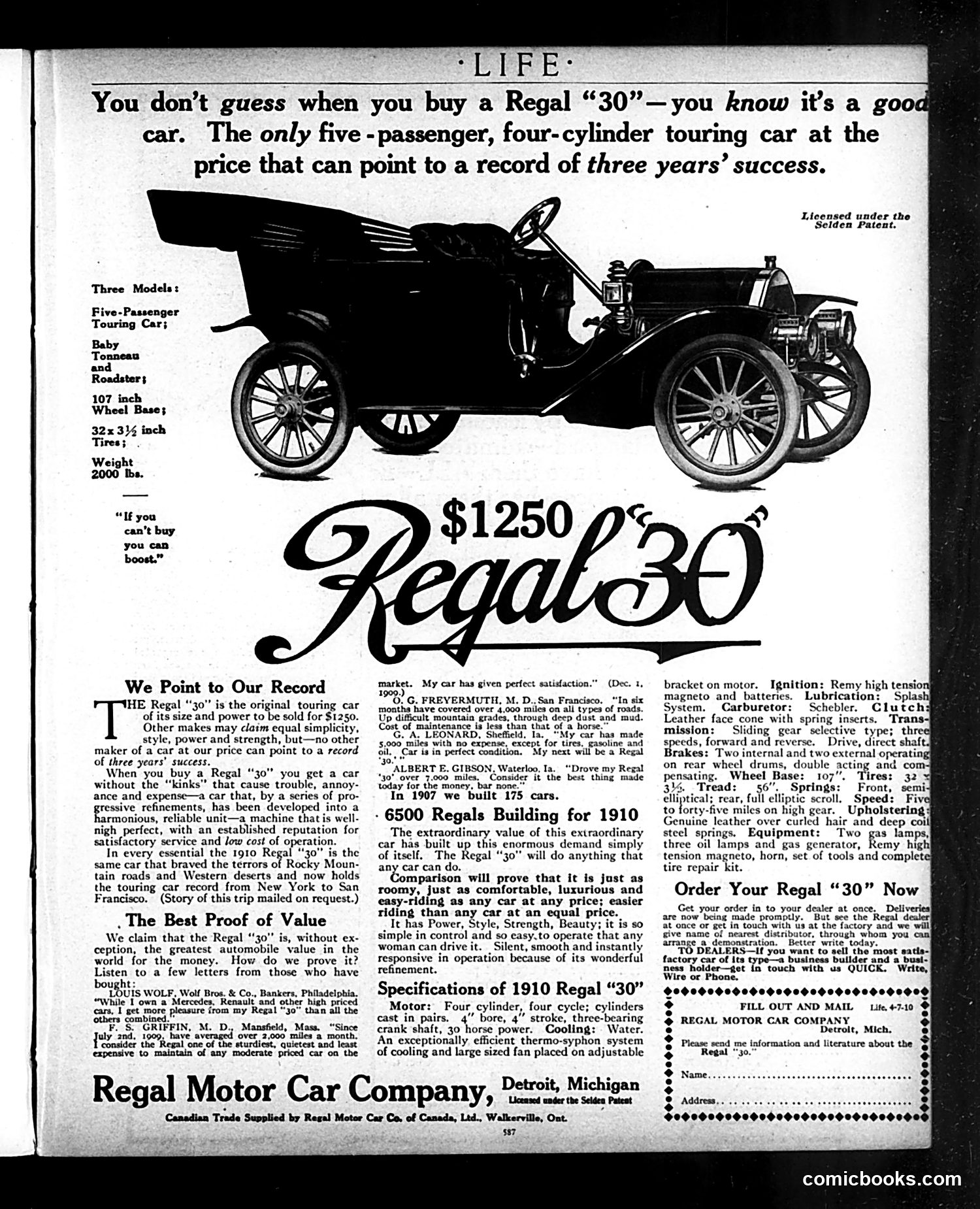 Life — April 7, 1910 — page 3 of 76