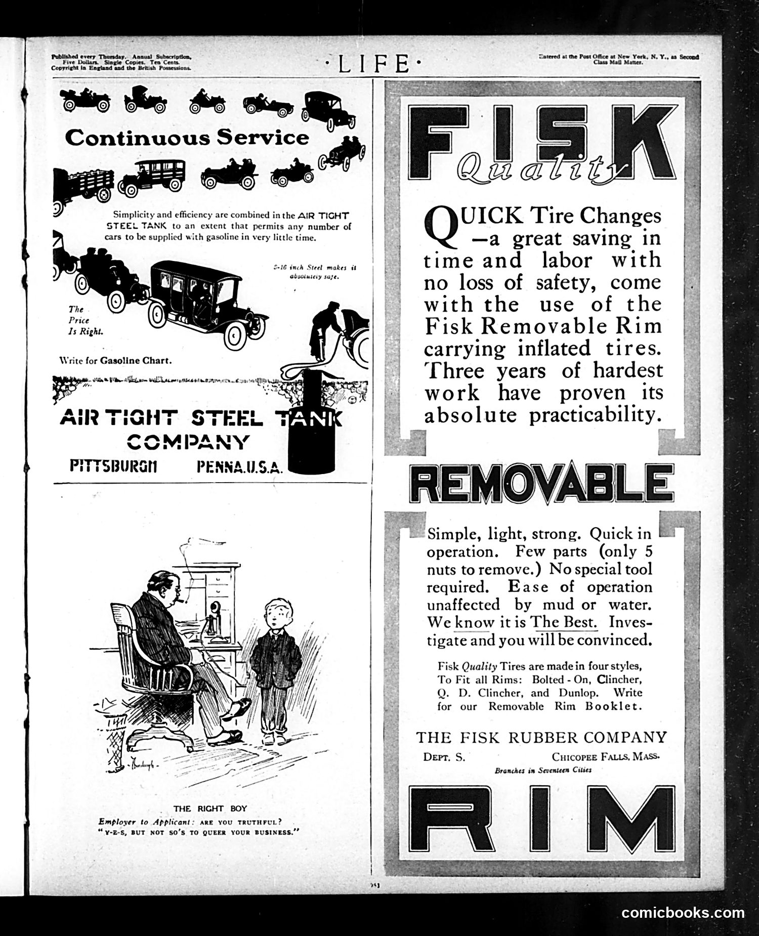 Life — April 28, 1910 — page 3 of 40